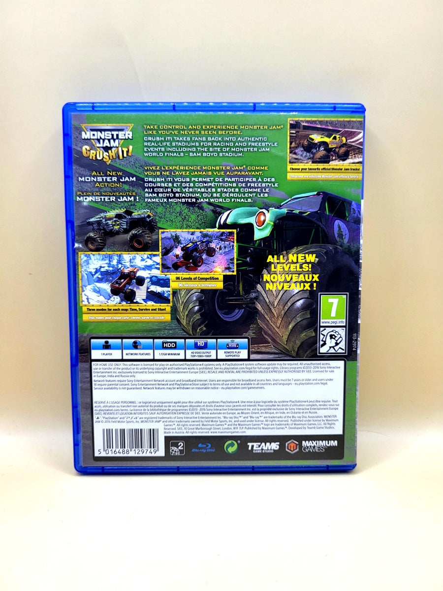 Monster Jam Crush It - PlayStation 4 - PS4