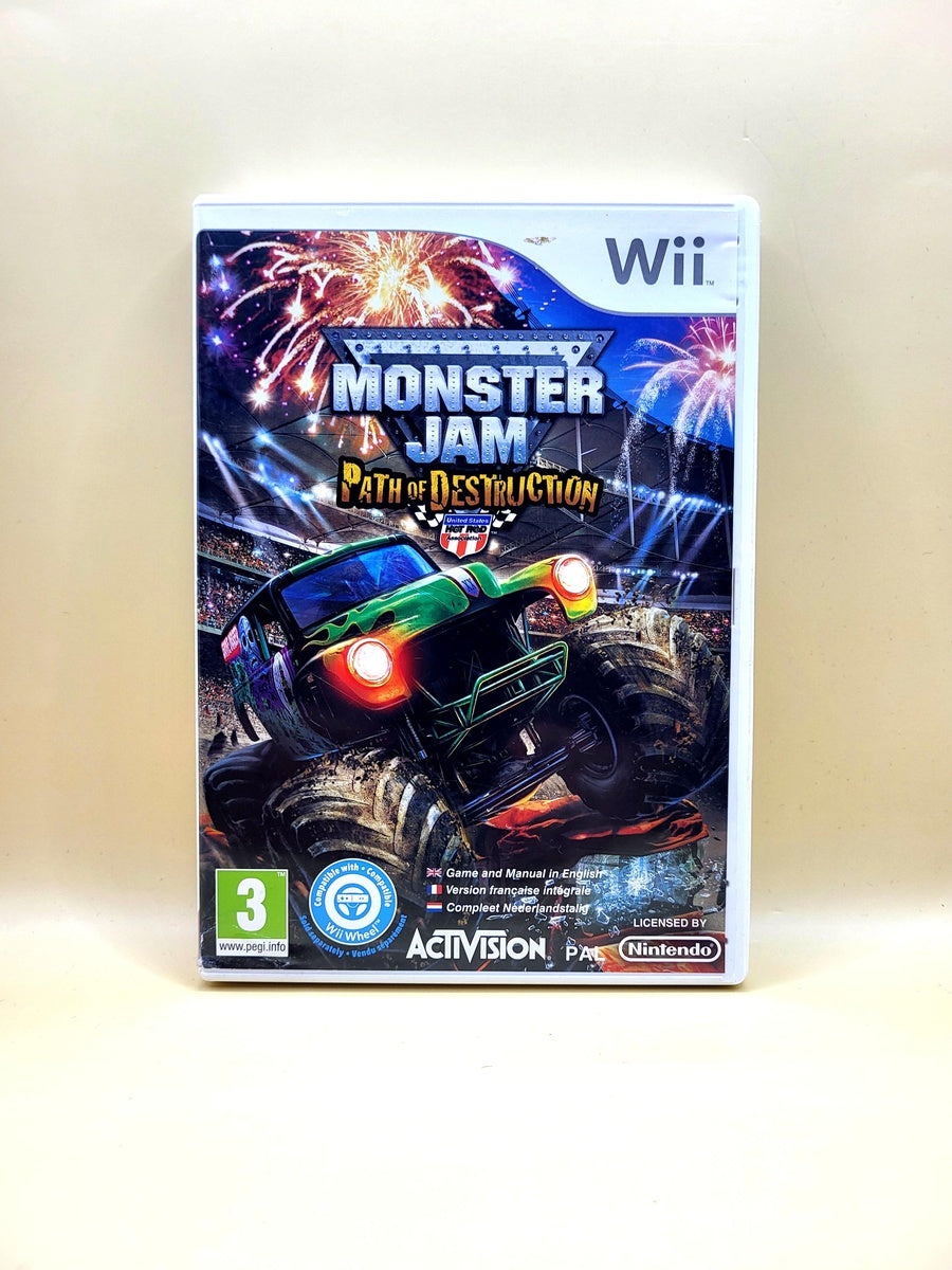 Monster Jam Path of Destruction - Nintendo Wii