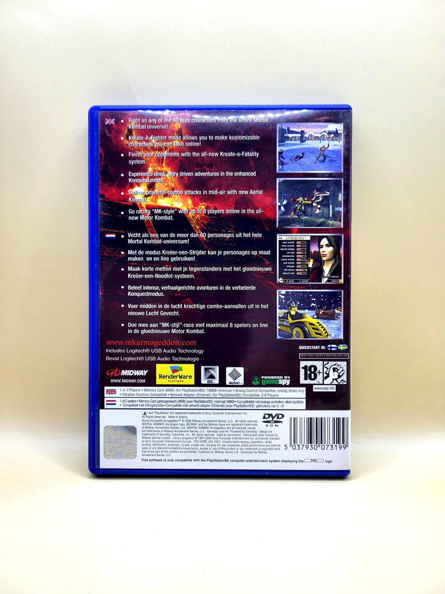 Mortal Kombat Armageddon - PlayStation 2 - PS2