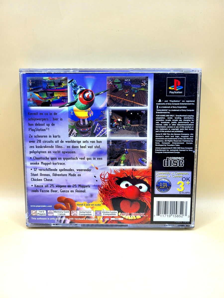 Muppet RaceMania - PlayStation 1 - PS1