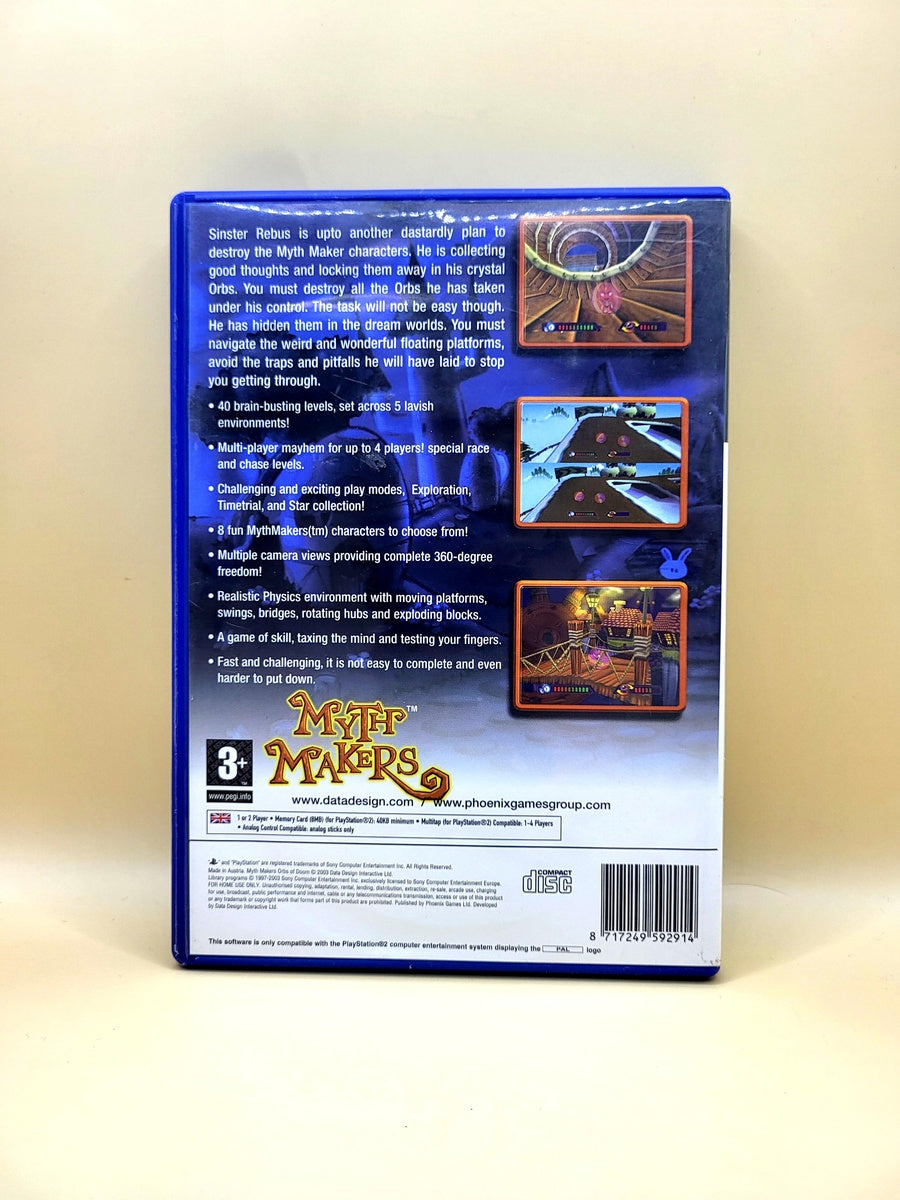 Myth Makers Orbs of Doom - PlayStation 2 - PS2
