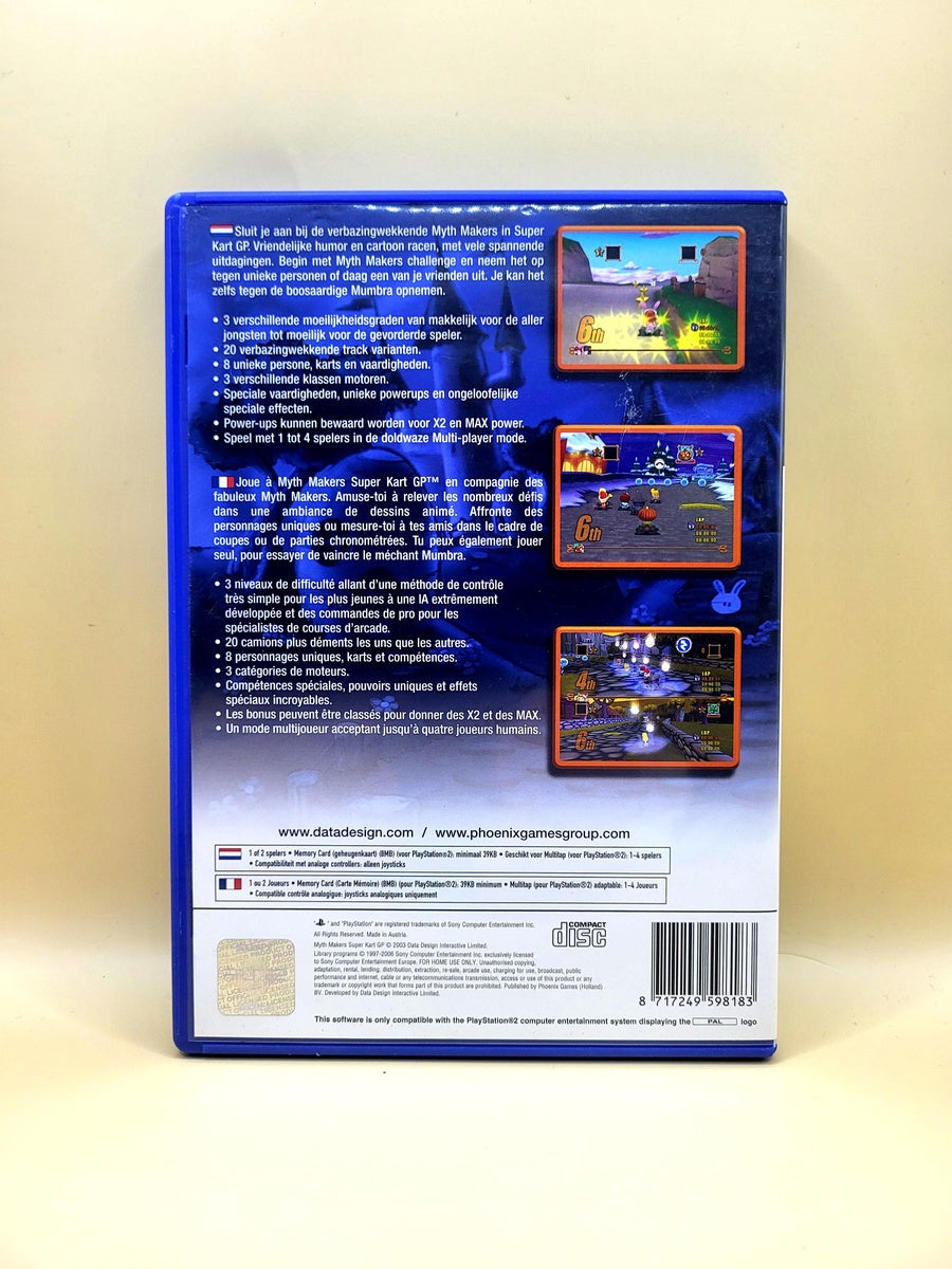 Myth Makers Super Kart GP - PlayStation 2 - PS2