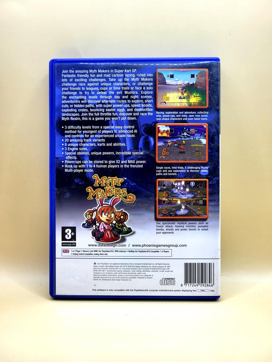Myth Makers Super Kart GP (Geen Boekje) - PlayStation 2 - PS2