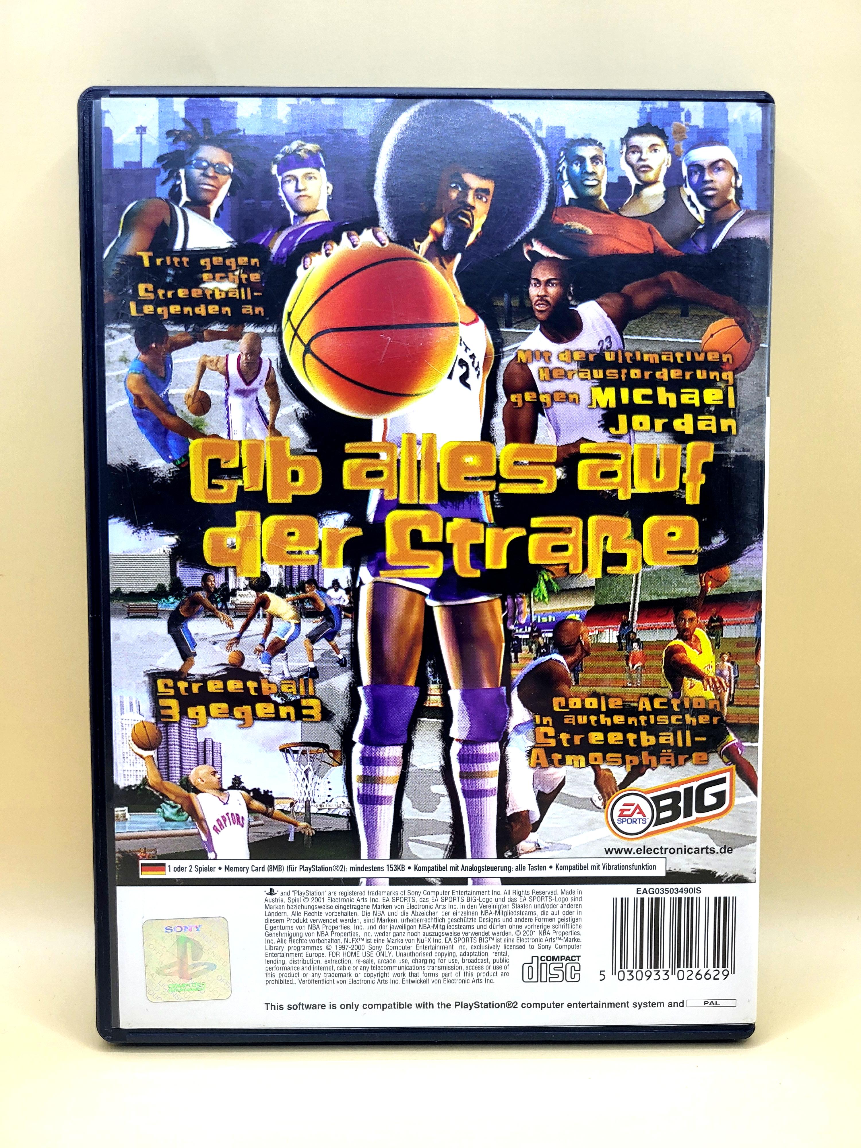 NBA Street PlayStation 2 PS2 Achterkant