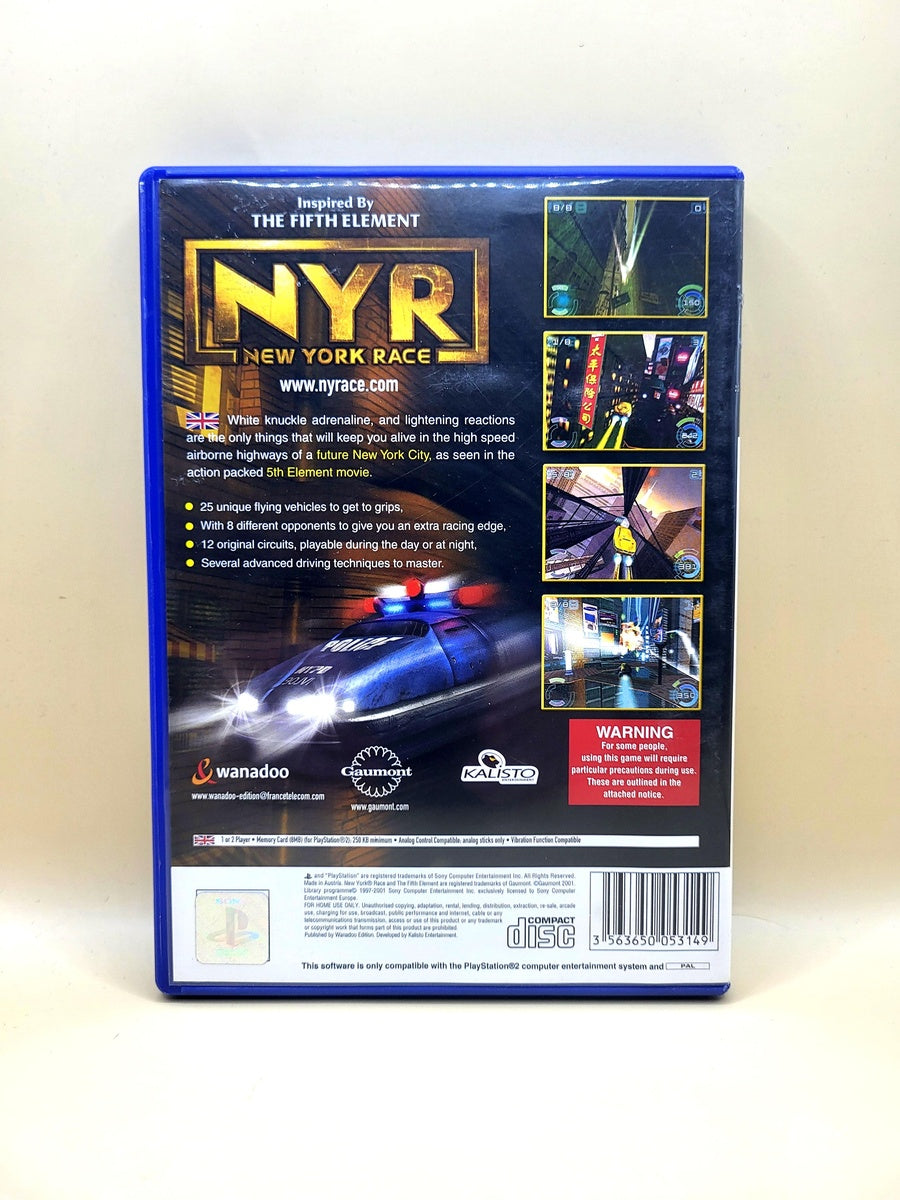 NYR New York Race - PlayStation 2 - PS2