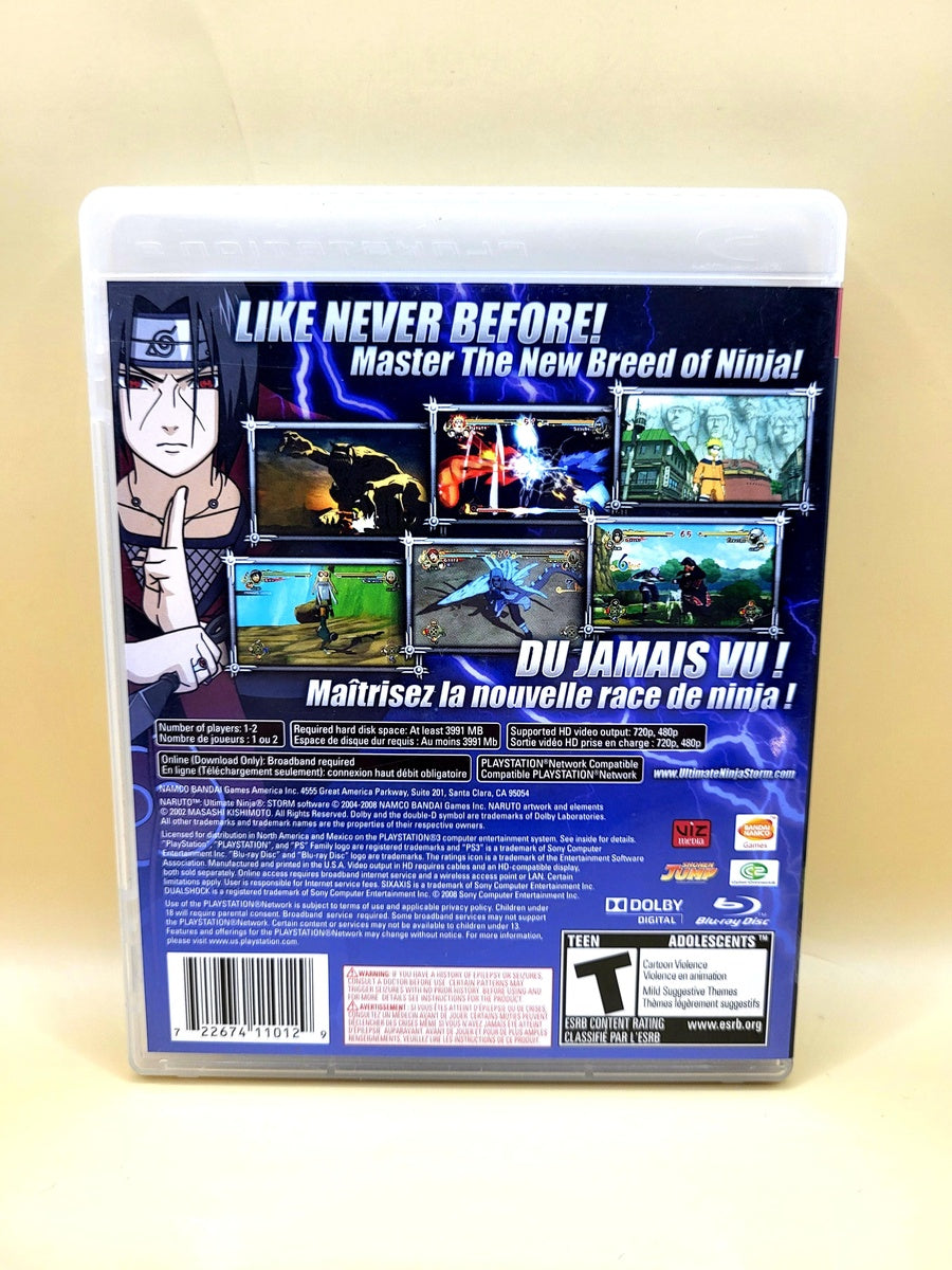 Naruto Ultimate Ninja Storm - PlayStation 3 - PS3