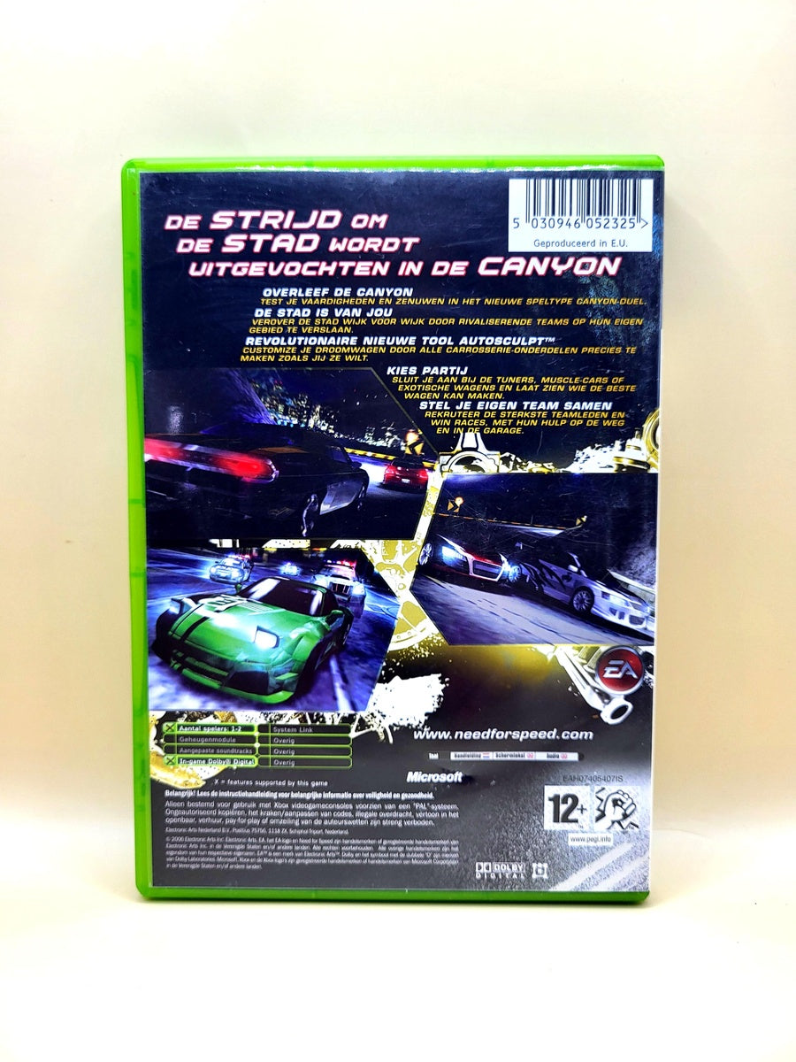 Need For Speed Carbon - Xbox Original