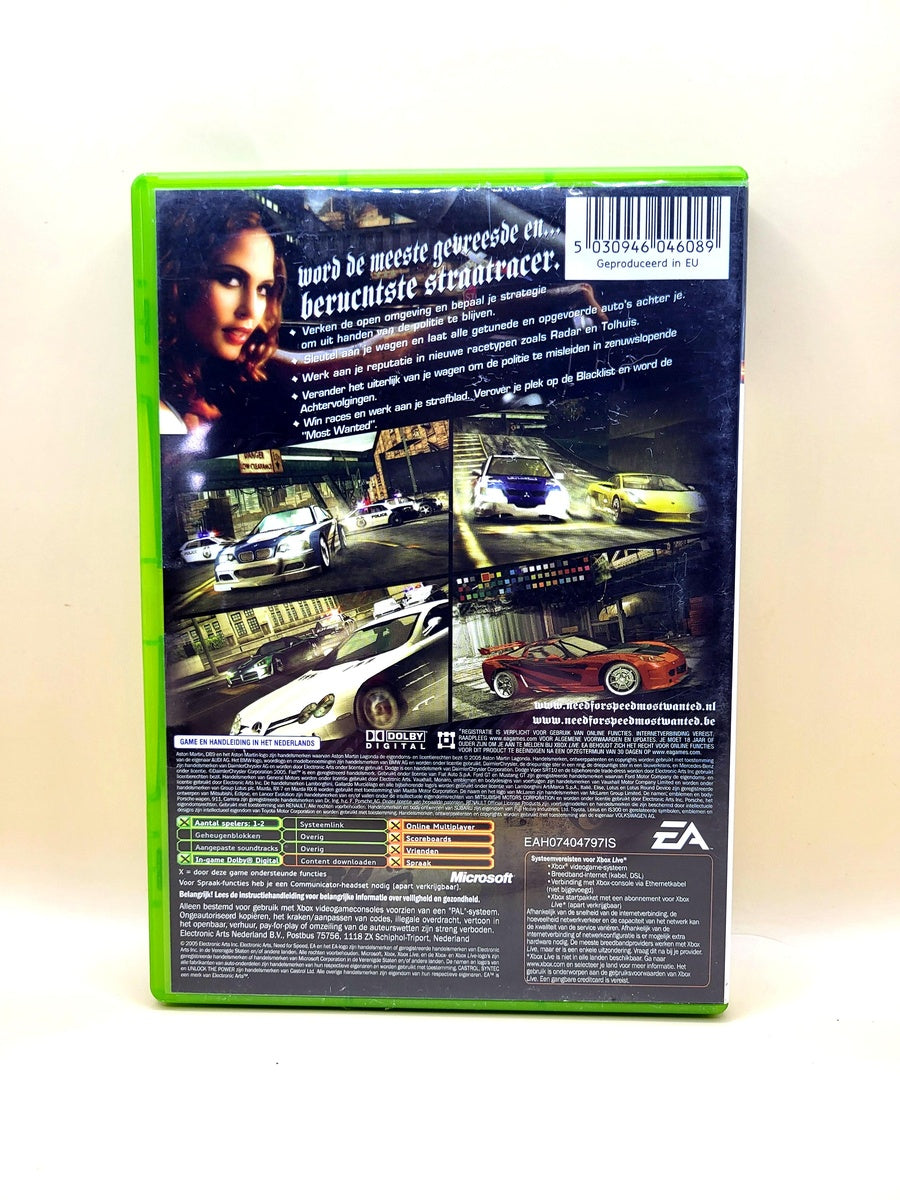 Need For Speed Most Wanted - Xbox Original