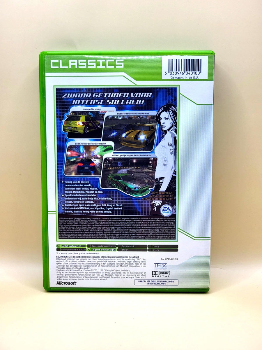 Need For Speed Underground (Classics) - Xbox Original