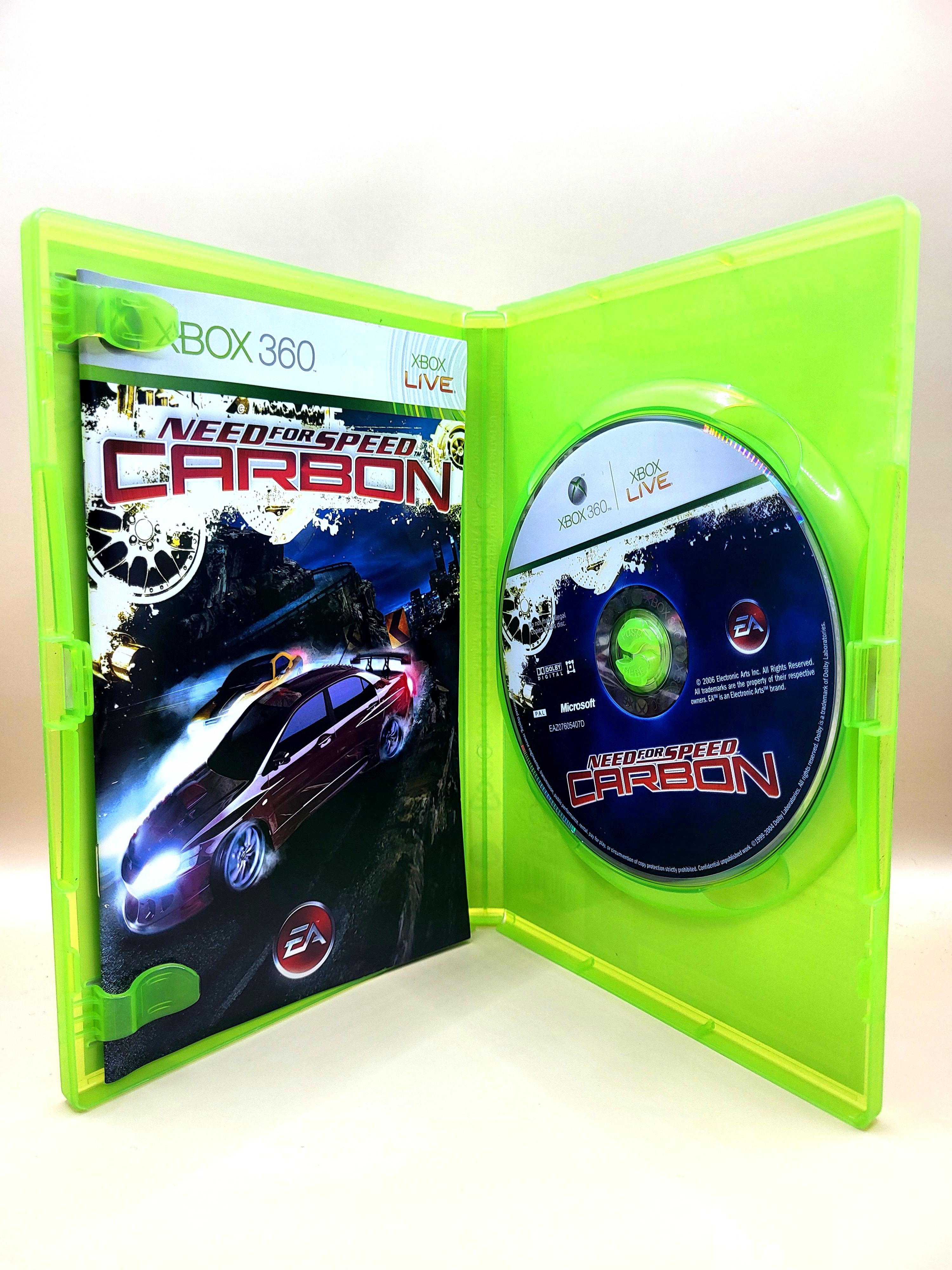 Need for Speed Carbon Xbox 360 Open Doos