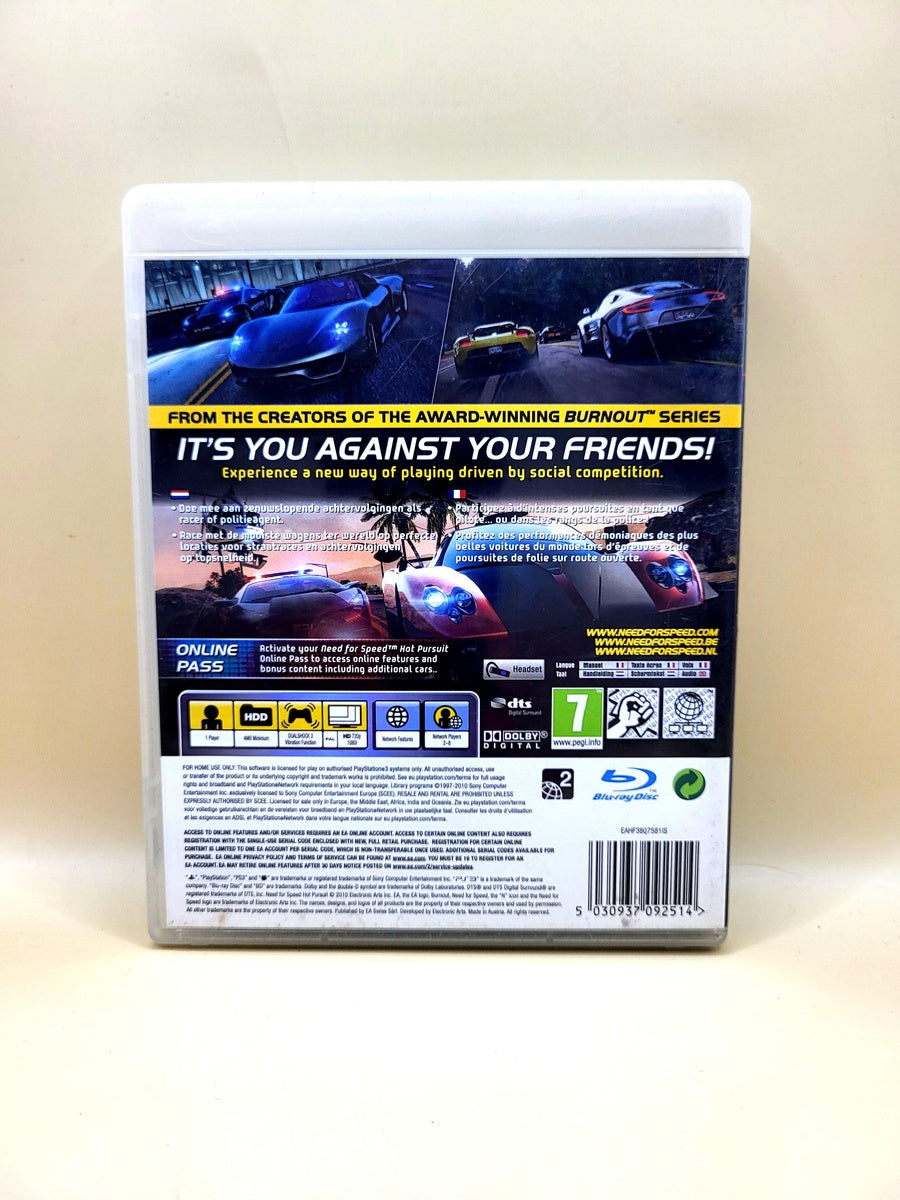 Need for Speed Hot Pursuit (Geen Boekje) - PlayStation 3 - PS3