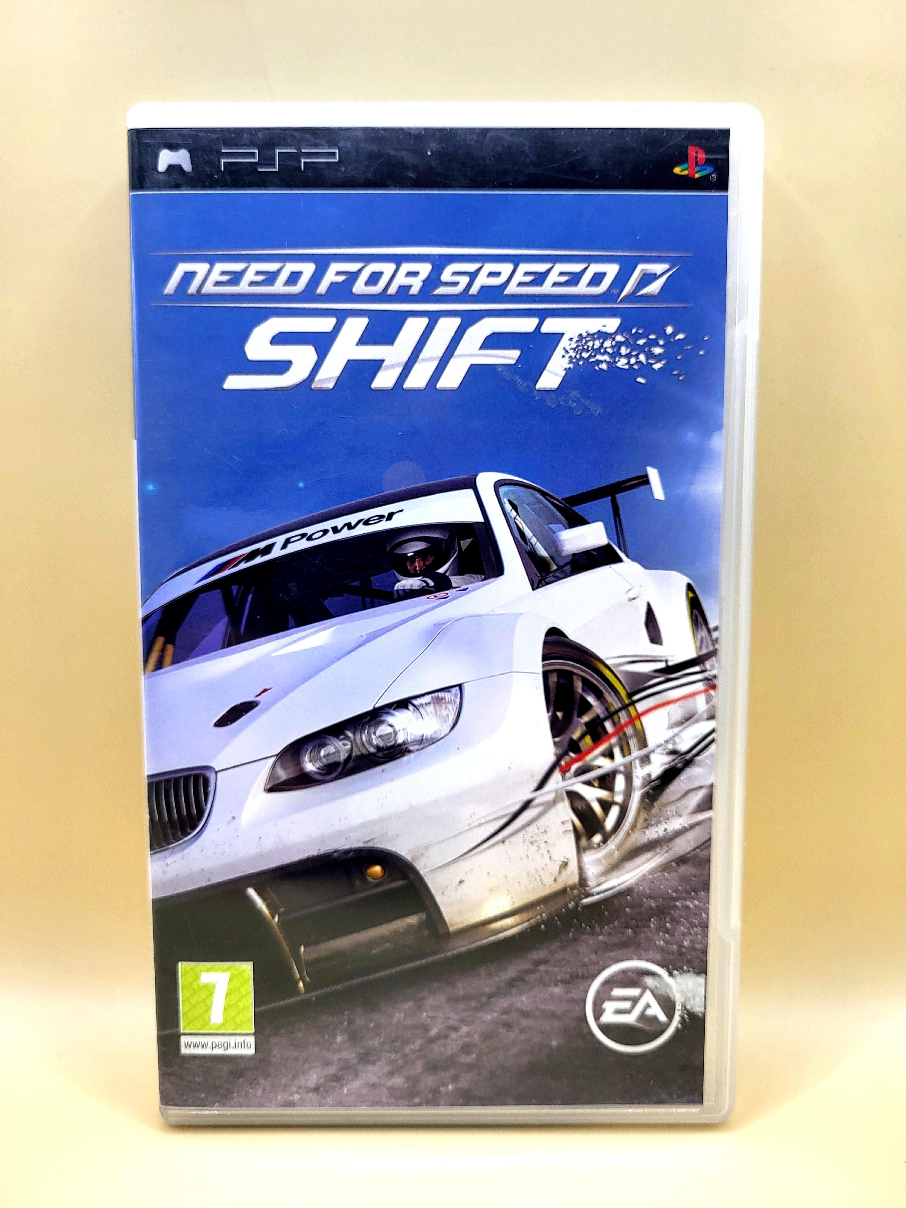 Need for Speed Shift PlayStation Portable PSP Voorkant