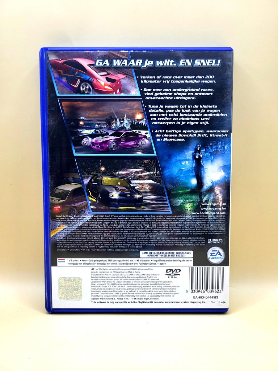 Need for Speed Underground 2 - PlayStation 2 - PS2