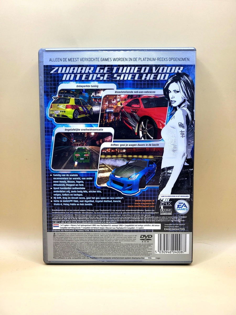 Need for Speed Underground (Platinum) - PlayStation 2 - PS2