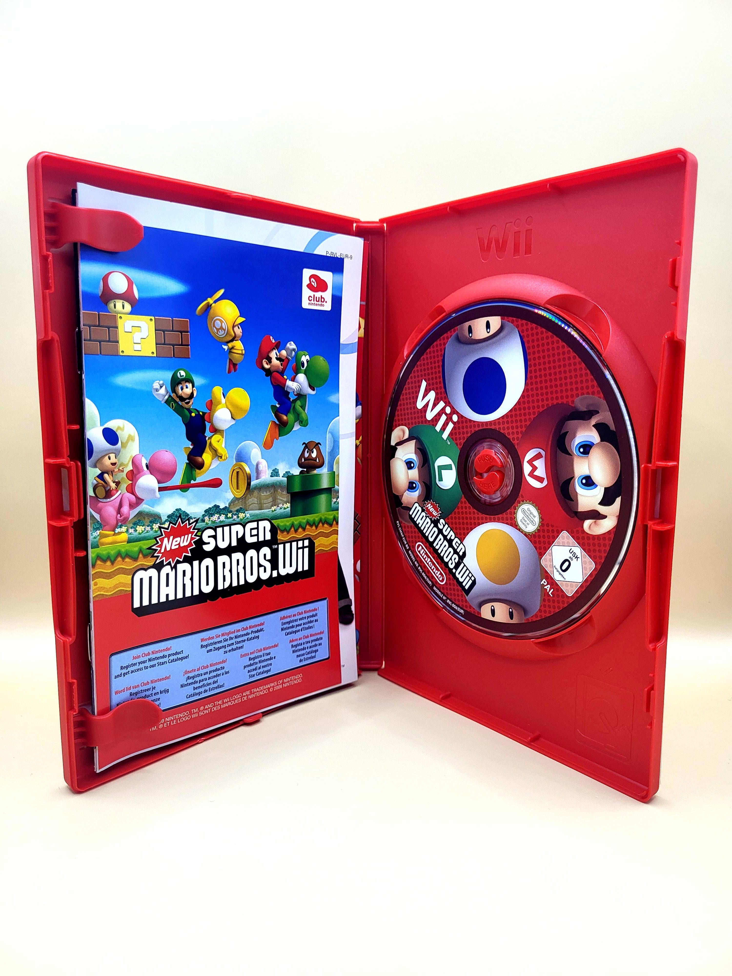 New Super Mario Bros Wii Nintendo Wii Open Doos