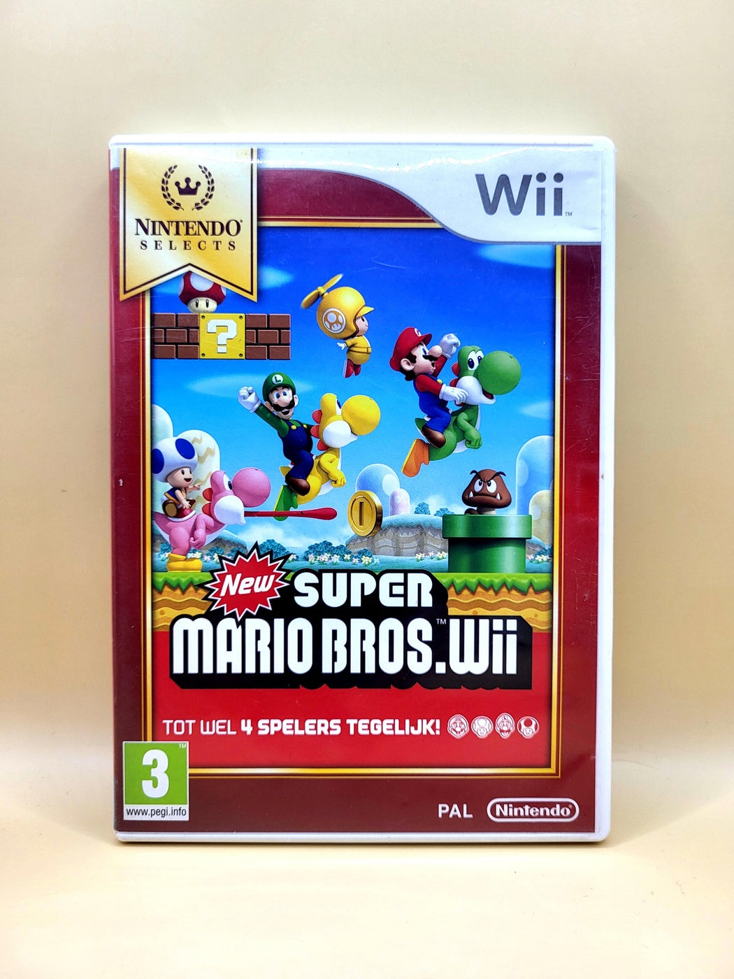 New Super Mario Bros Wii (Selects) (Geen Boekje) - Nintendo Wii