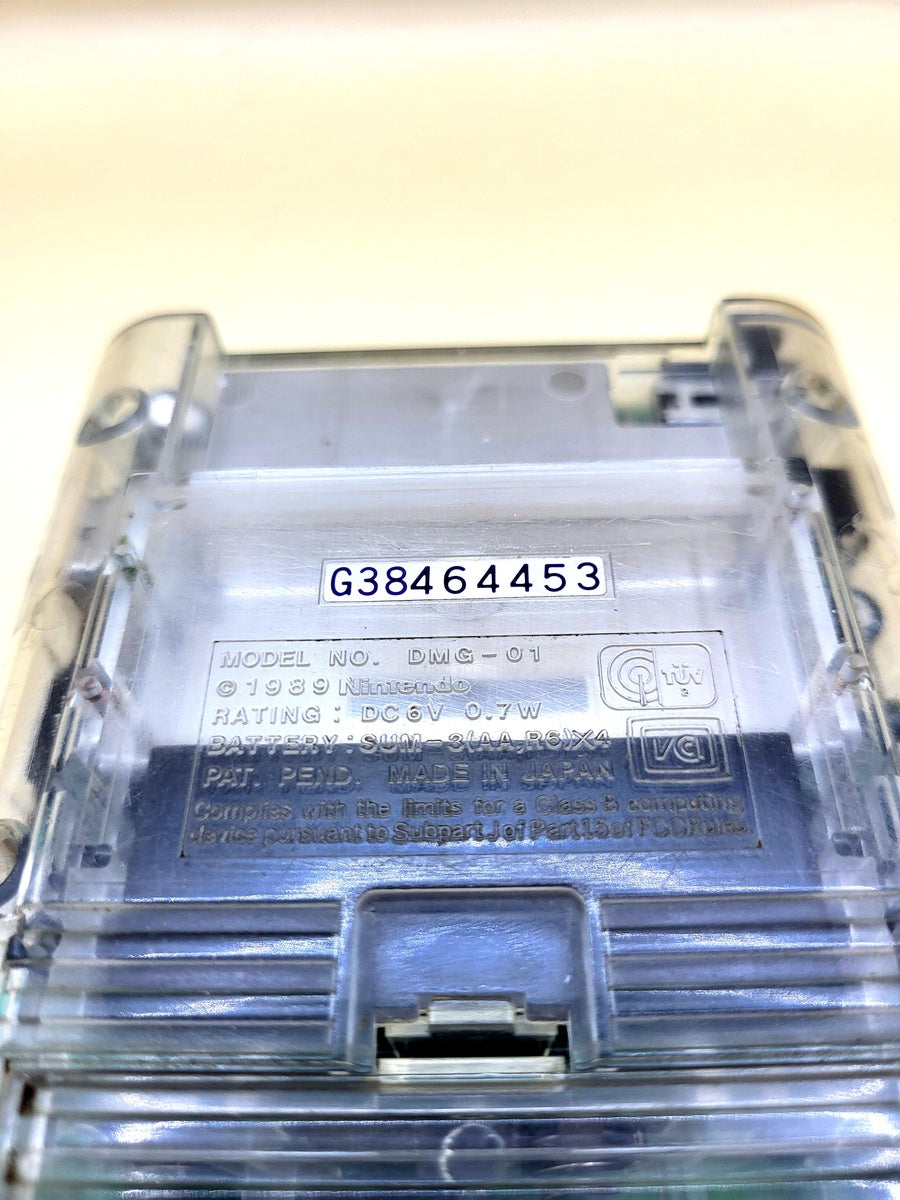 Nintendo Game Boy Classic Transparent