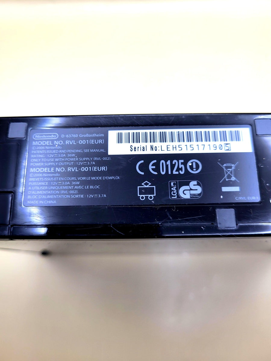 Nintendo Wii Console Zwart RVL-001