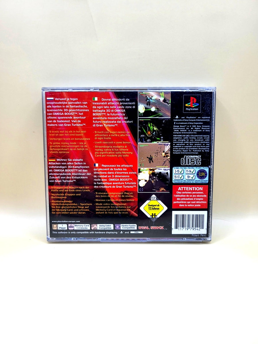 Omega Boost - PlayStation 1 - PS1