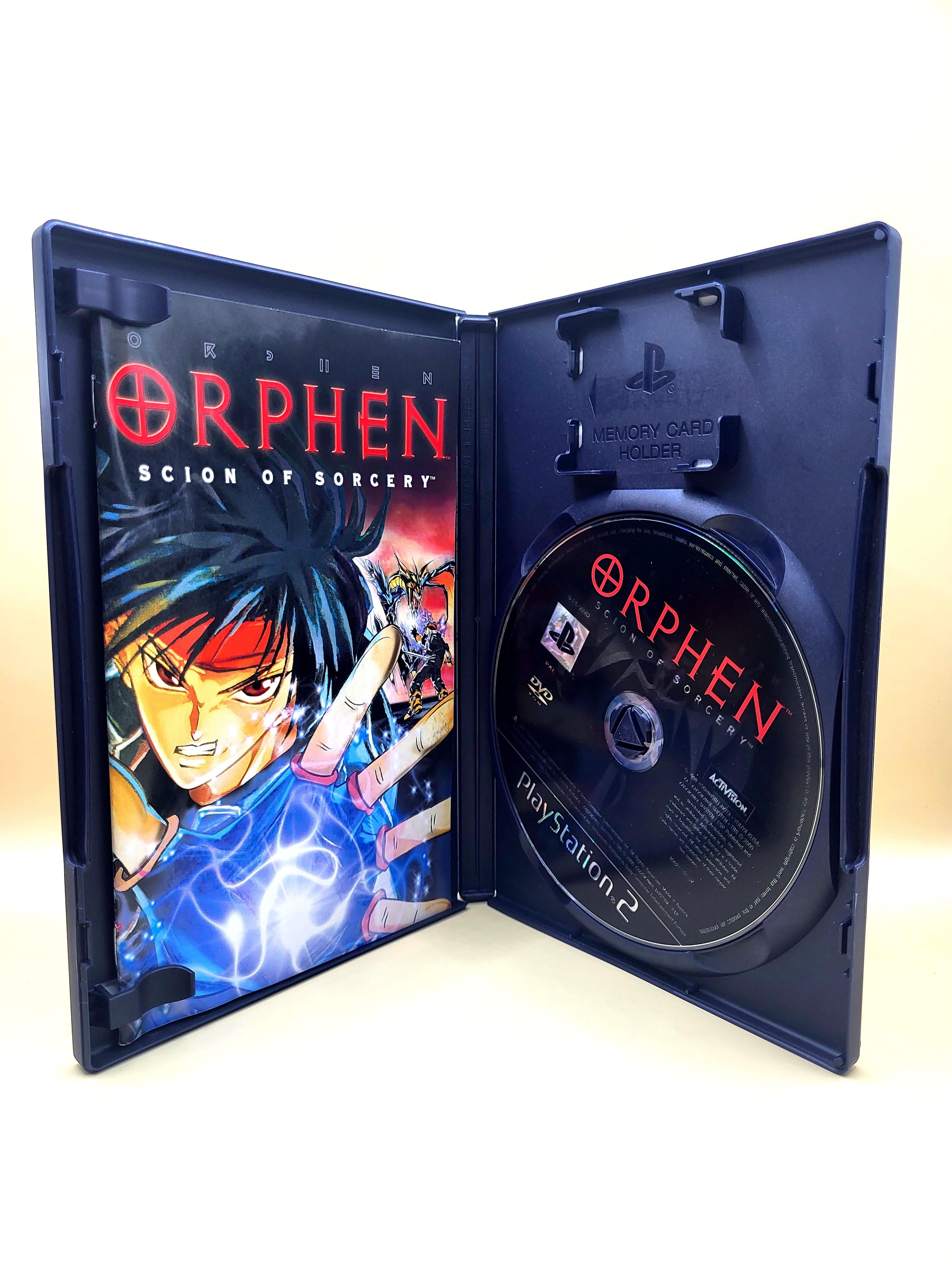 Orphen Scion of Sorcery PlayStation 2 PS2 Open Doos