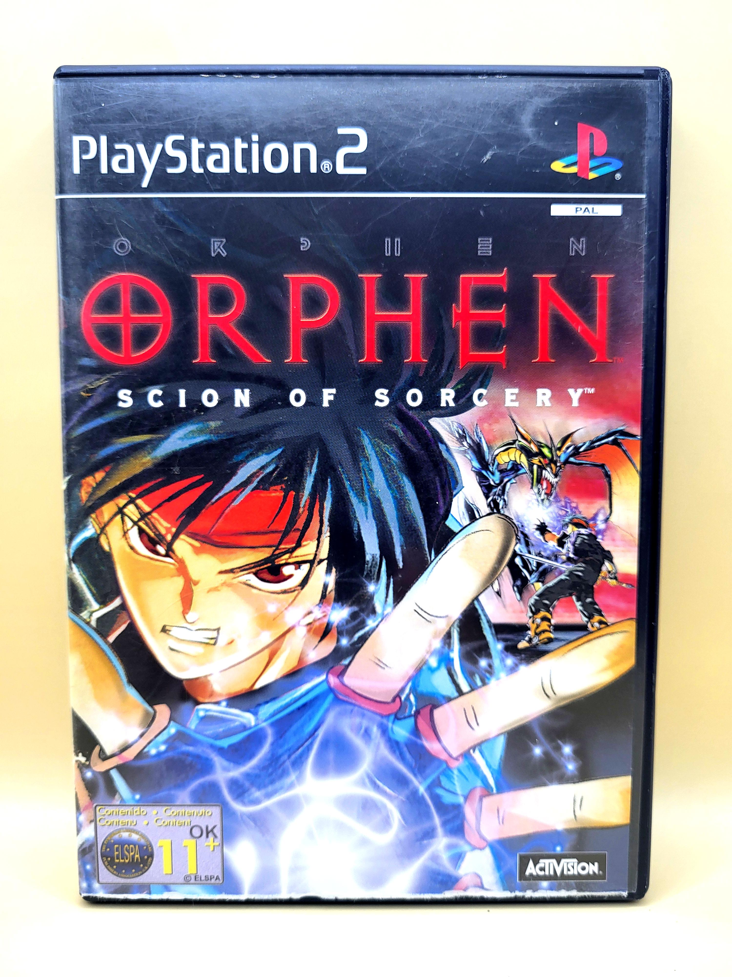 Orphen Scion of Sorcery PlayStation 2 PS2 Voorkant