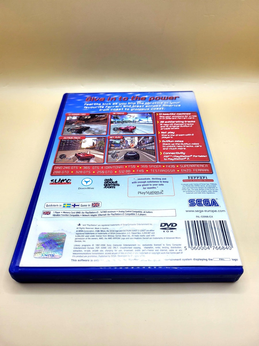 BOX ONLY Outrun 2006 Coast 2 Coast - PlayStation 2 - PS2