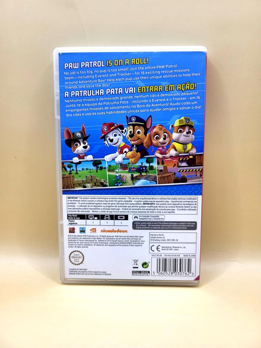 PAW Patrol On A Roll - Nintendo Switch