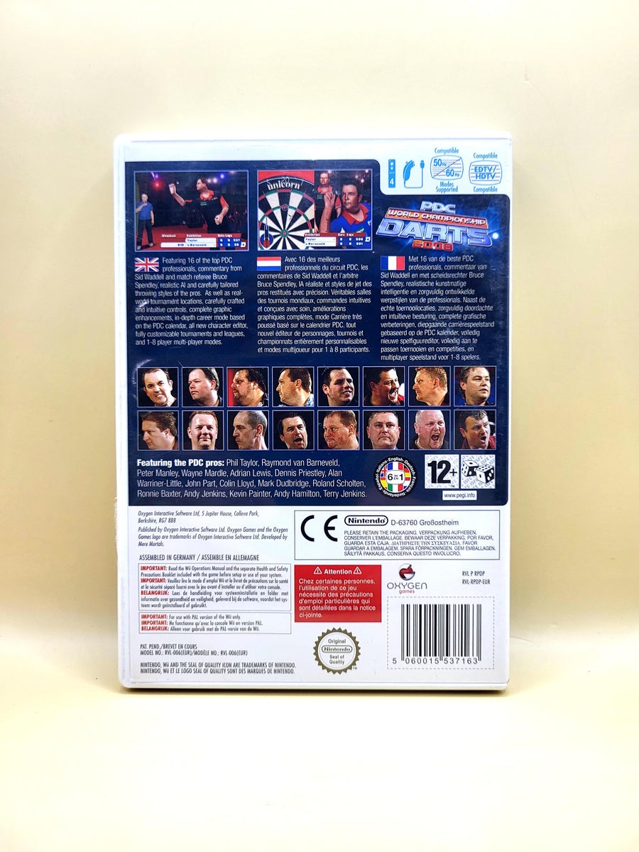PDC World Championship Darts 2008 - Nintendo Wii