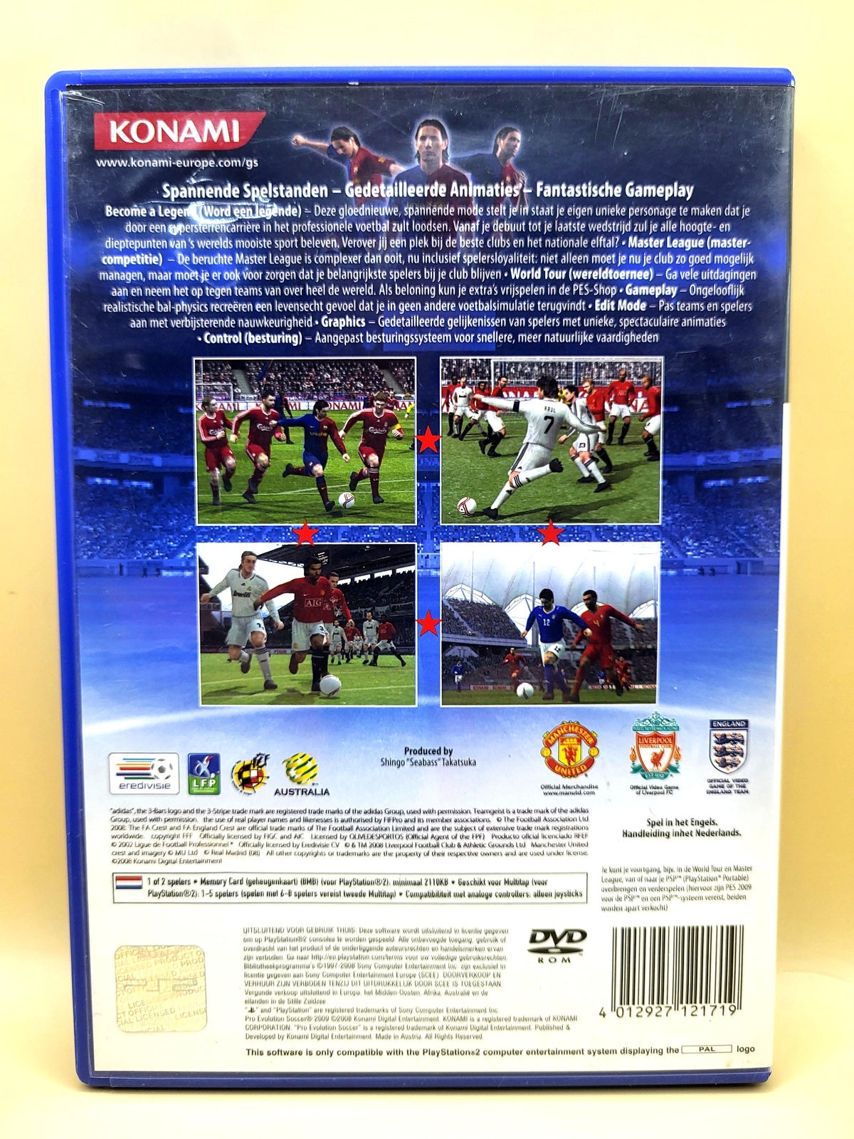 PES 2009 Pro Evolution Soccer - PlayStation 2 - PS2