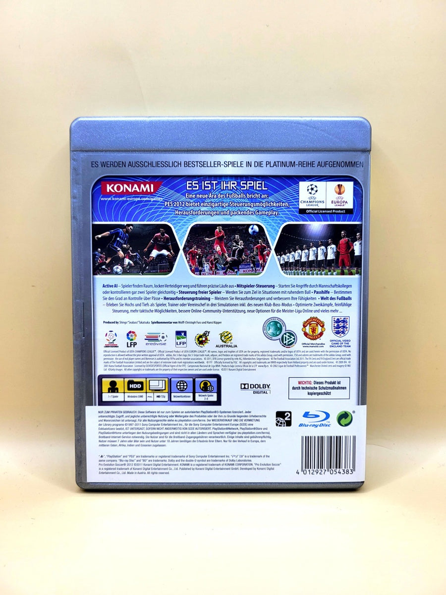 PES 2012 Pro Evolution Soccer (Platinum) - PlayStation 3 - PS3