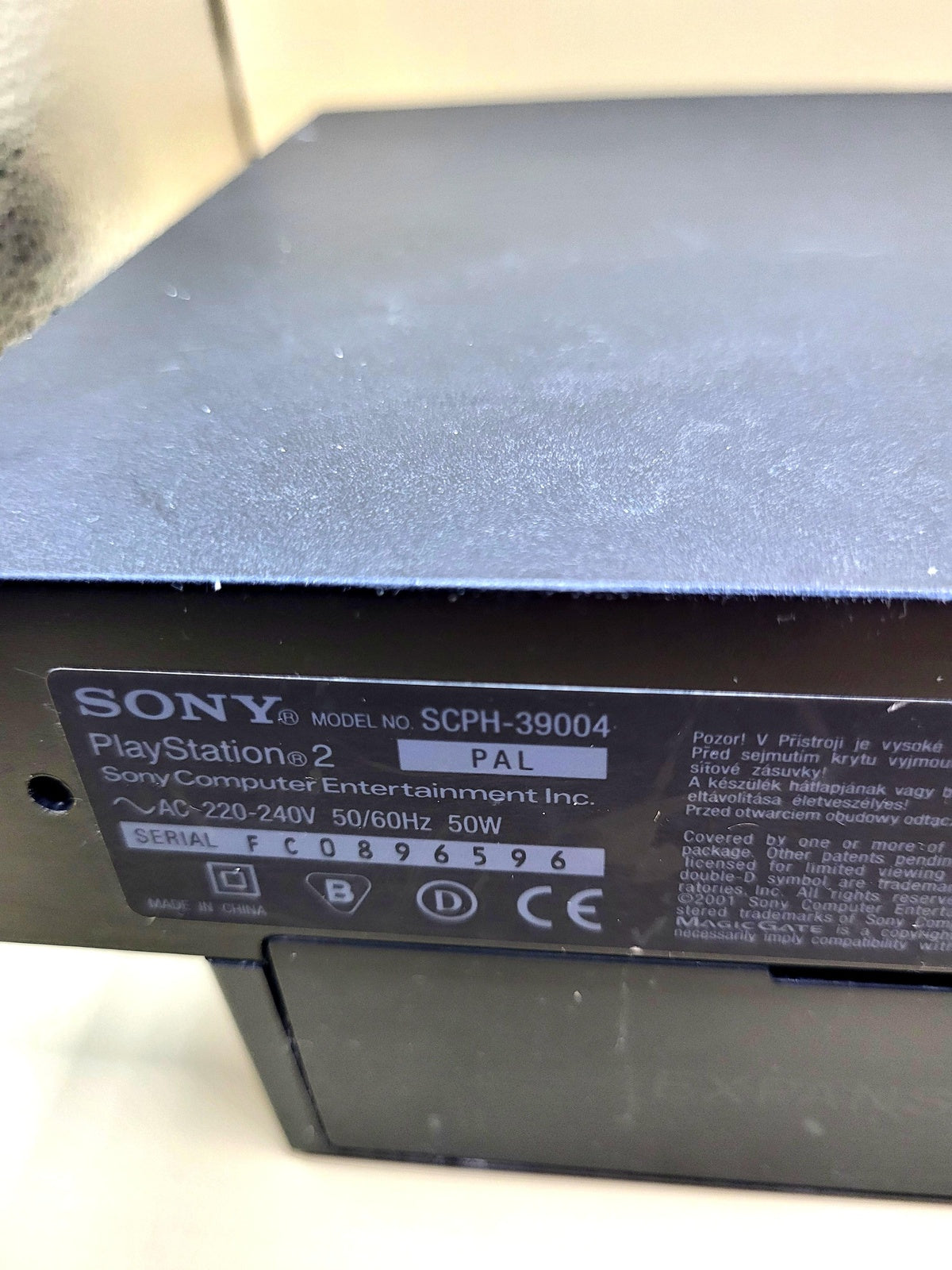 PlayStation 2 Phat Console Zwart - PS2