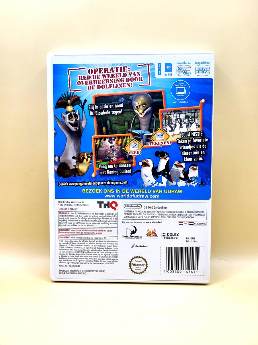 uDraw Penguins of Madagascar Dr Blowhole Returns Again (Game Only) - Nintendo Wii