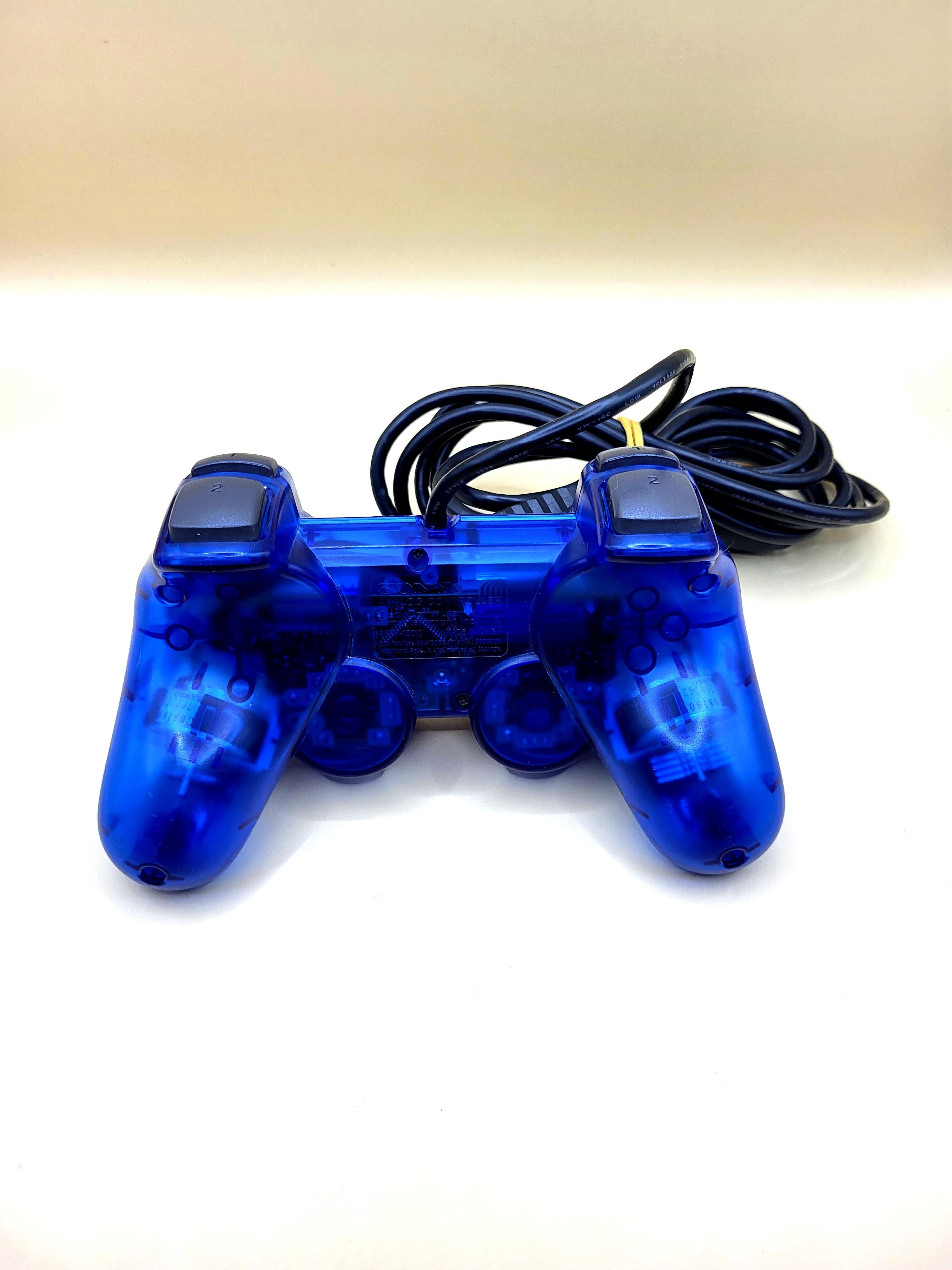 PlayStation 2 PS2 Dualshock Controller Blauw - Clear Ocean Blue