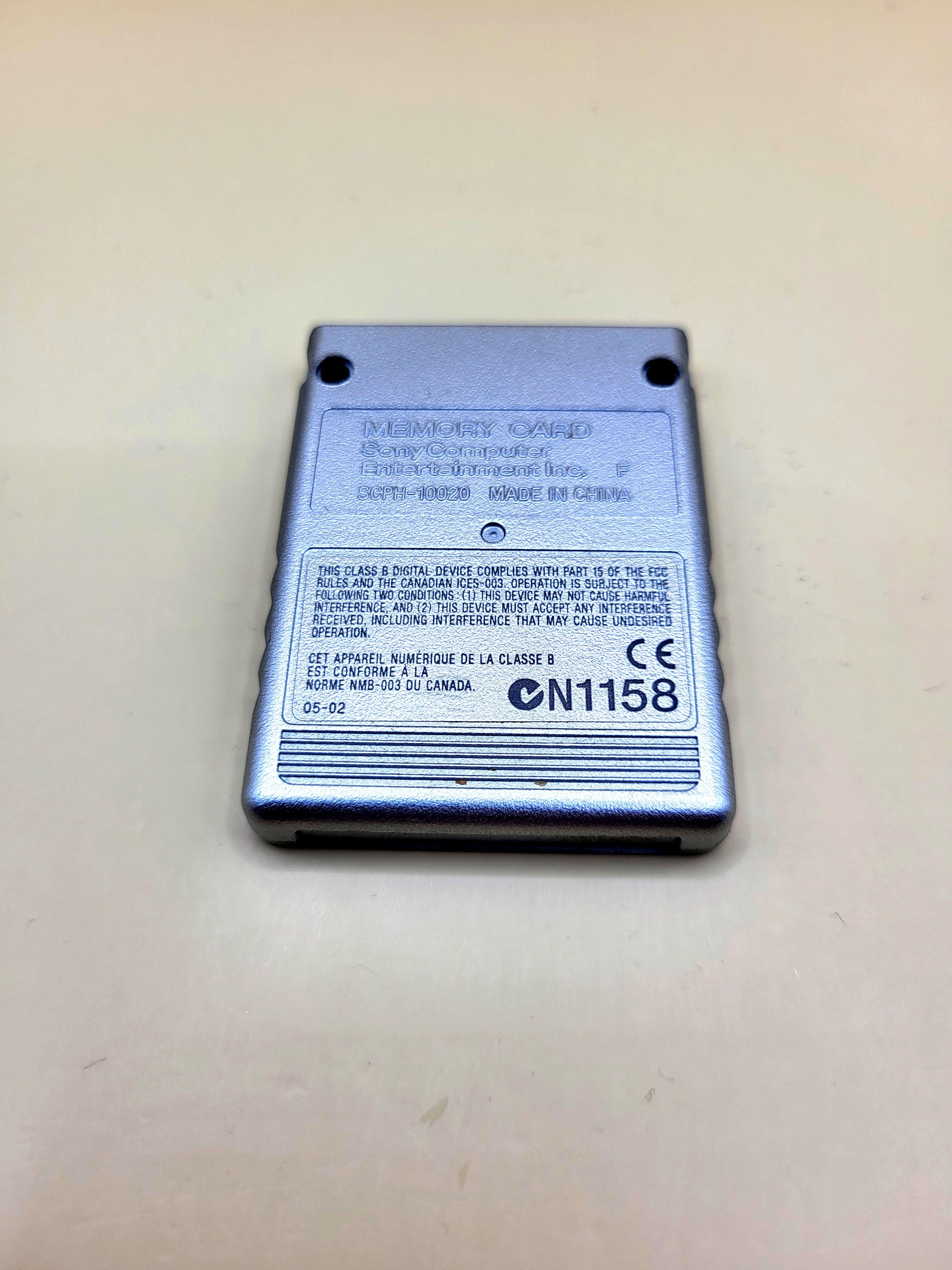 PlayStation 2 Memory Card 8MB Zilver - PS2