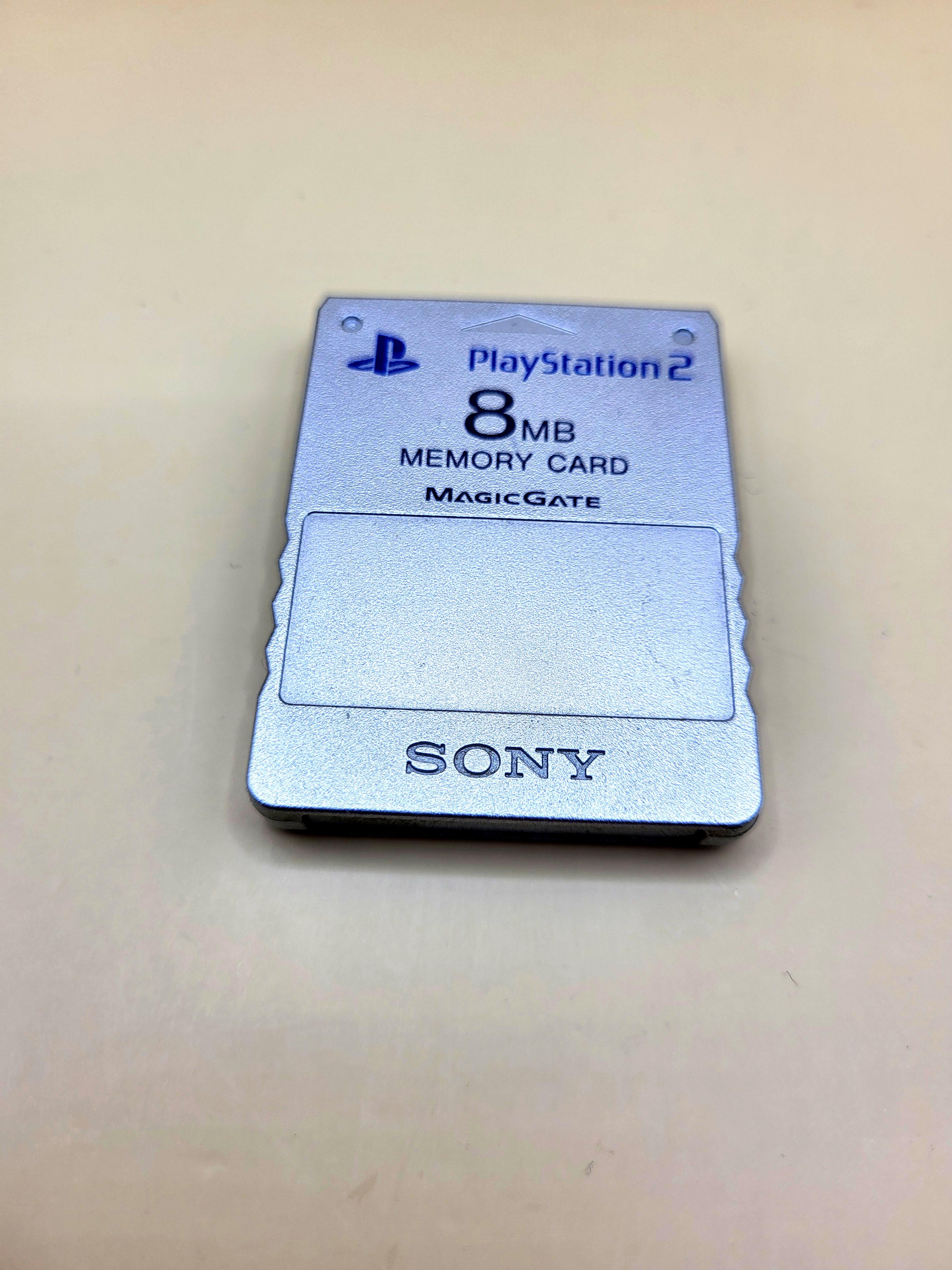 PlayStation 2 Memory Card 8MB Zilver - PS2