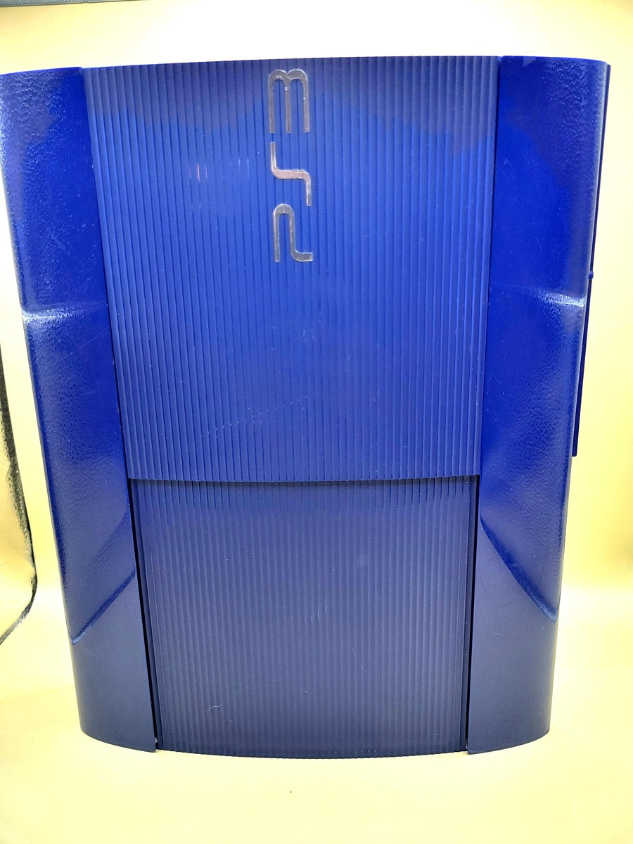 PlayStation 3 Console Super Slim Azurite Blue 2 Controller Set