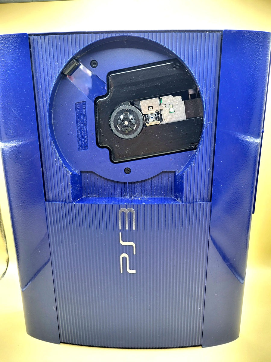 PlayStation 3 Console Super Slim Azurite Blue 2 Controller Set