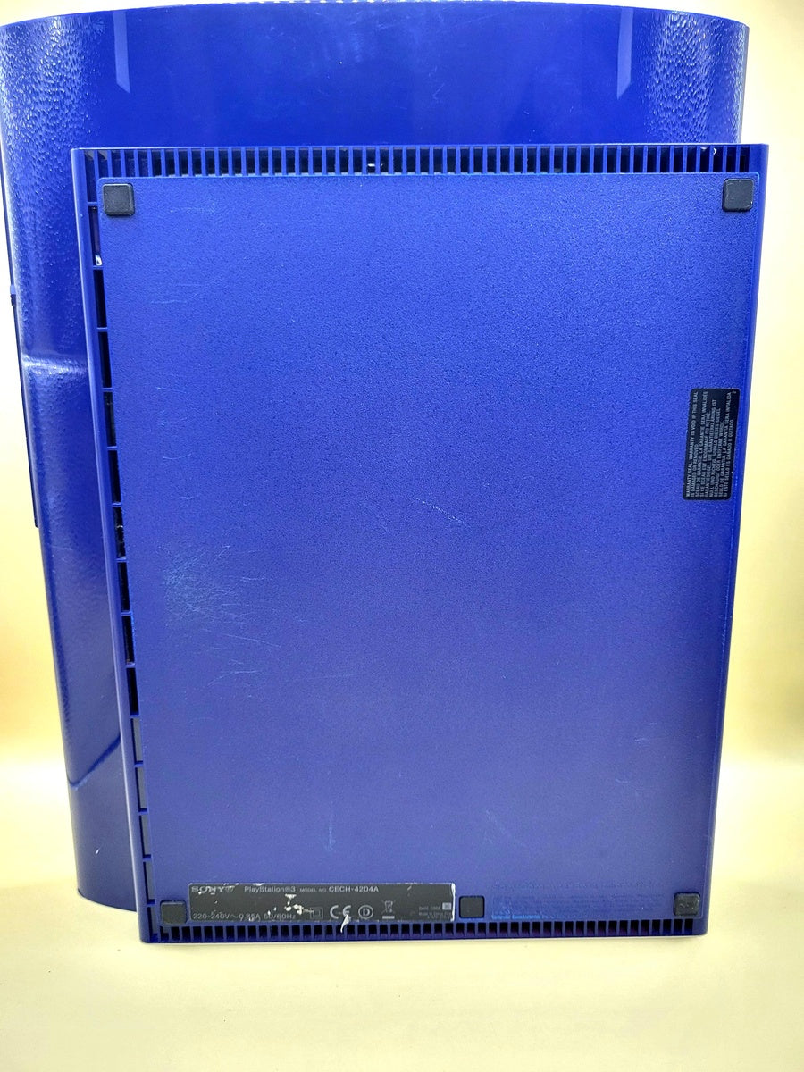PlayStation 3 Console Super Slim Azurite Blue 2 Controller Set