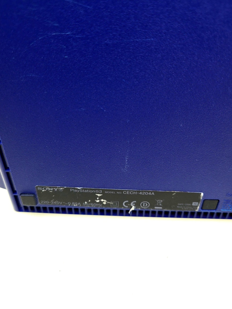 PlayStation 3 Console Super Slim Azurite Blue 2 Controller Set