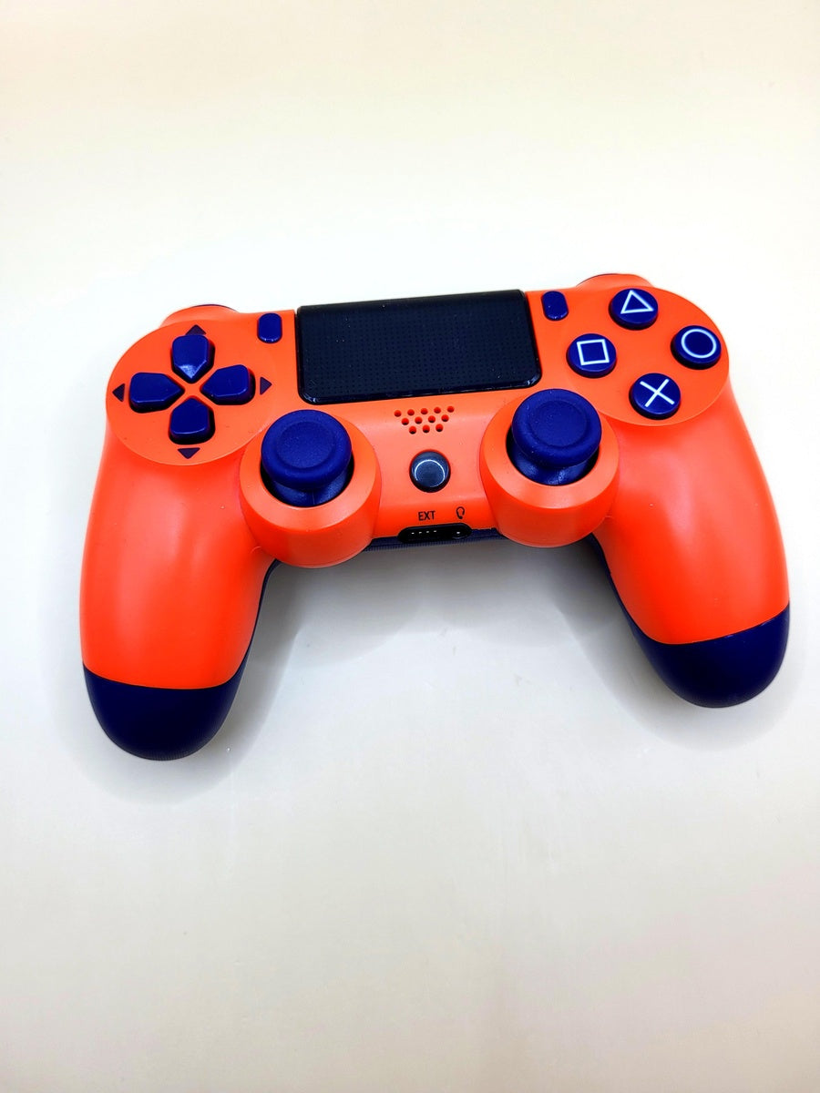 PlayStation 4 Oranje Blauw Controller (Third Party) - PS4