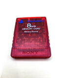 PlayStation 2 Memory Card 8MB Rood - PS2