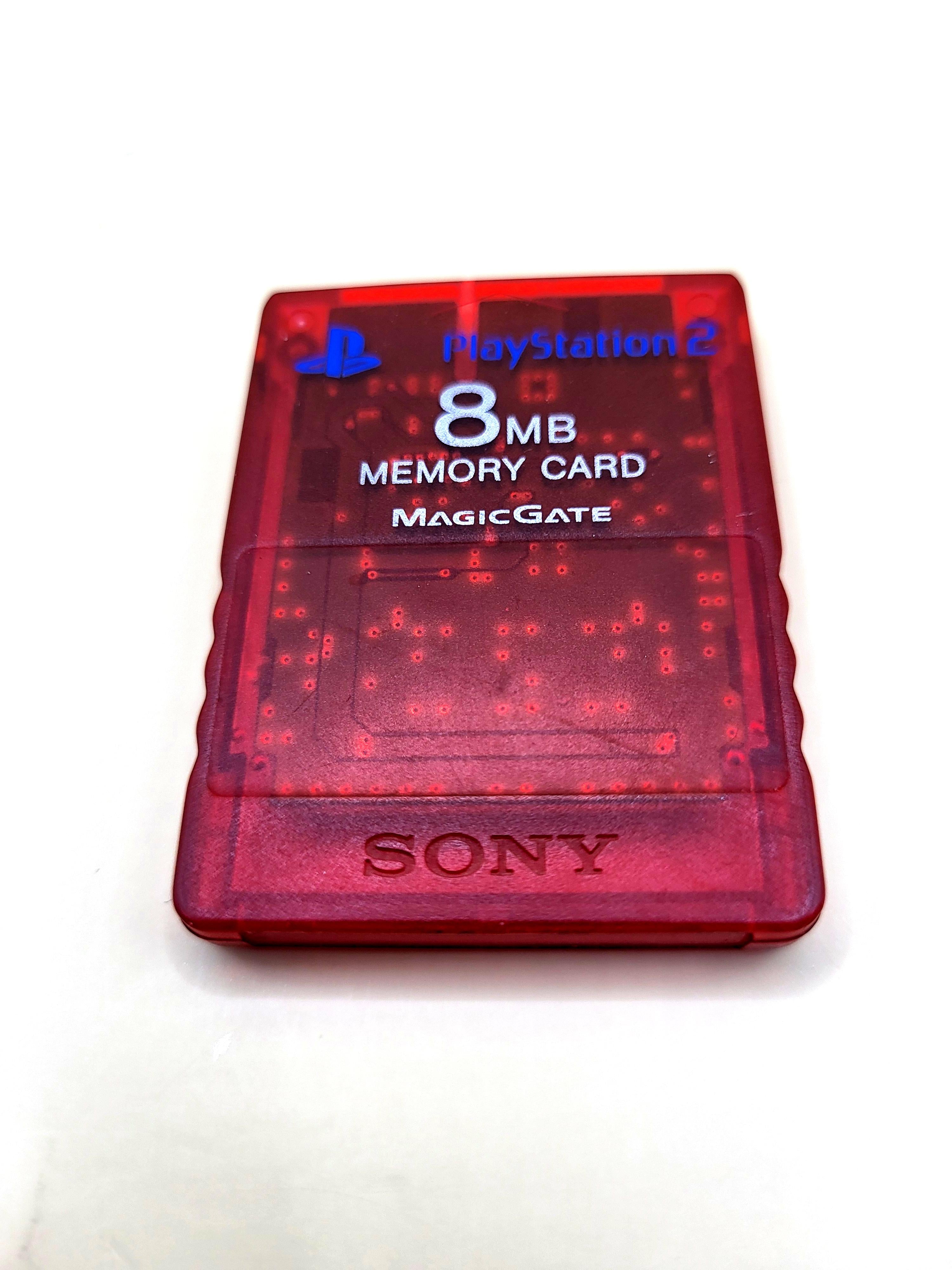 PlayStation 2 Memory Card 8MB Rood - PS2
