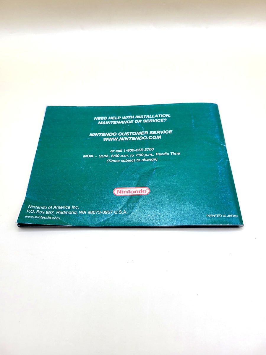 Pokemon Emerald Manual - Game Boy Advance