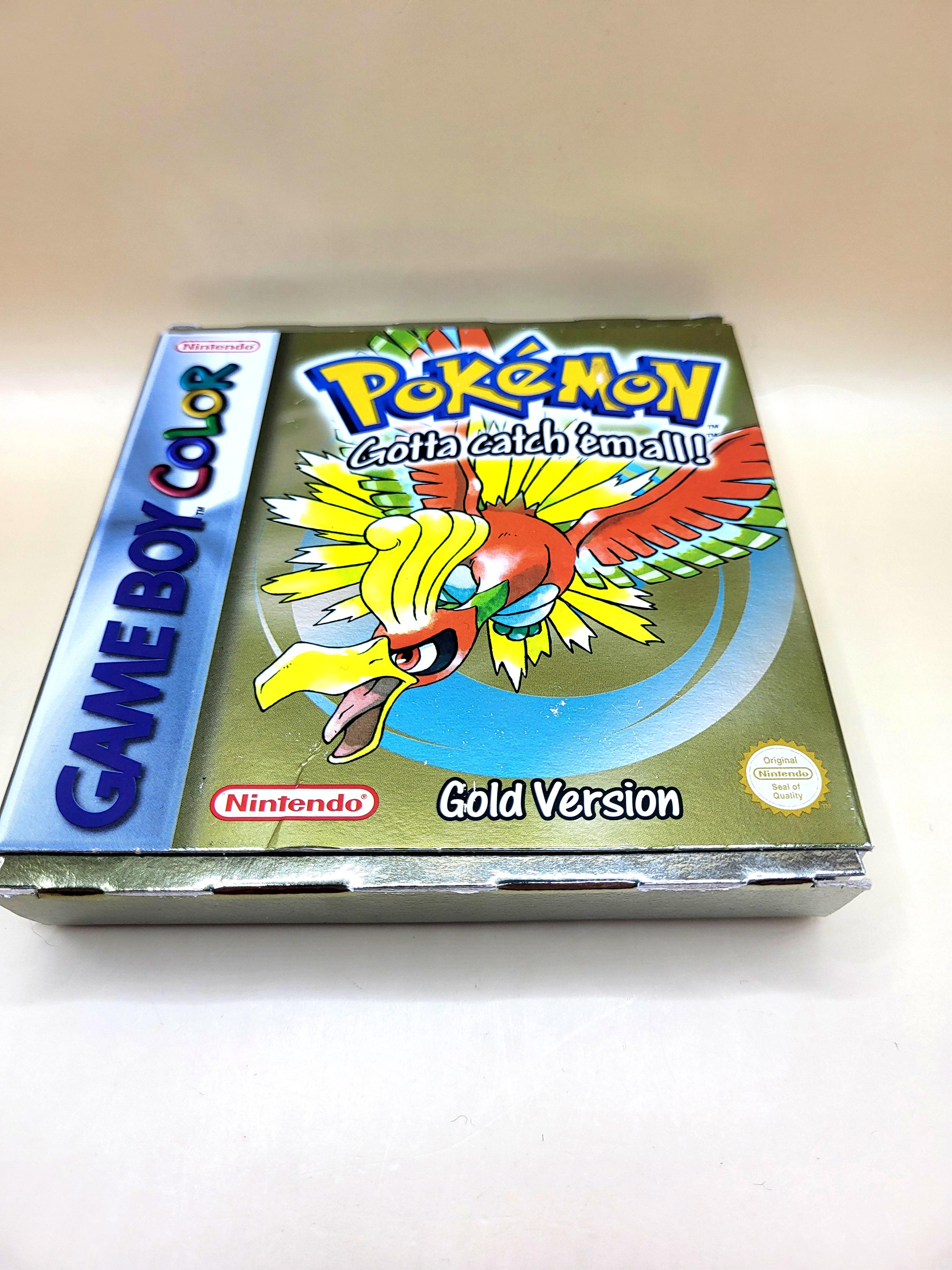 Pokemon Gold Box Only - Game Boy Color - GB