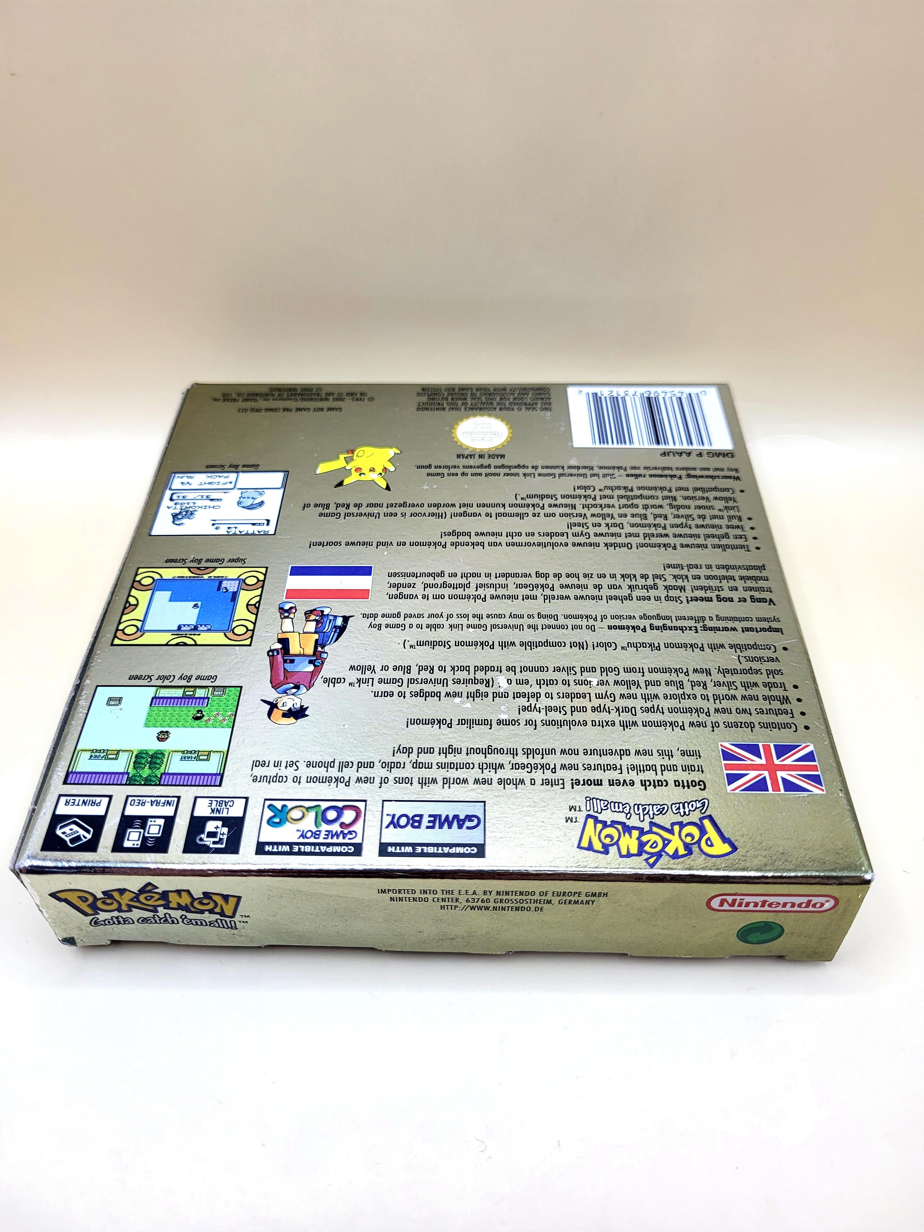 Pokemon Gold Box Only - Game Boy Color - GB