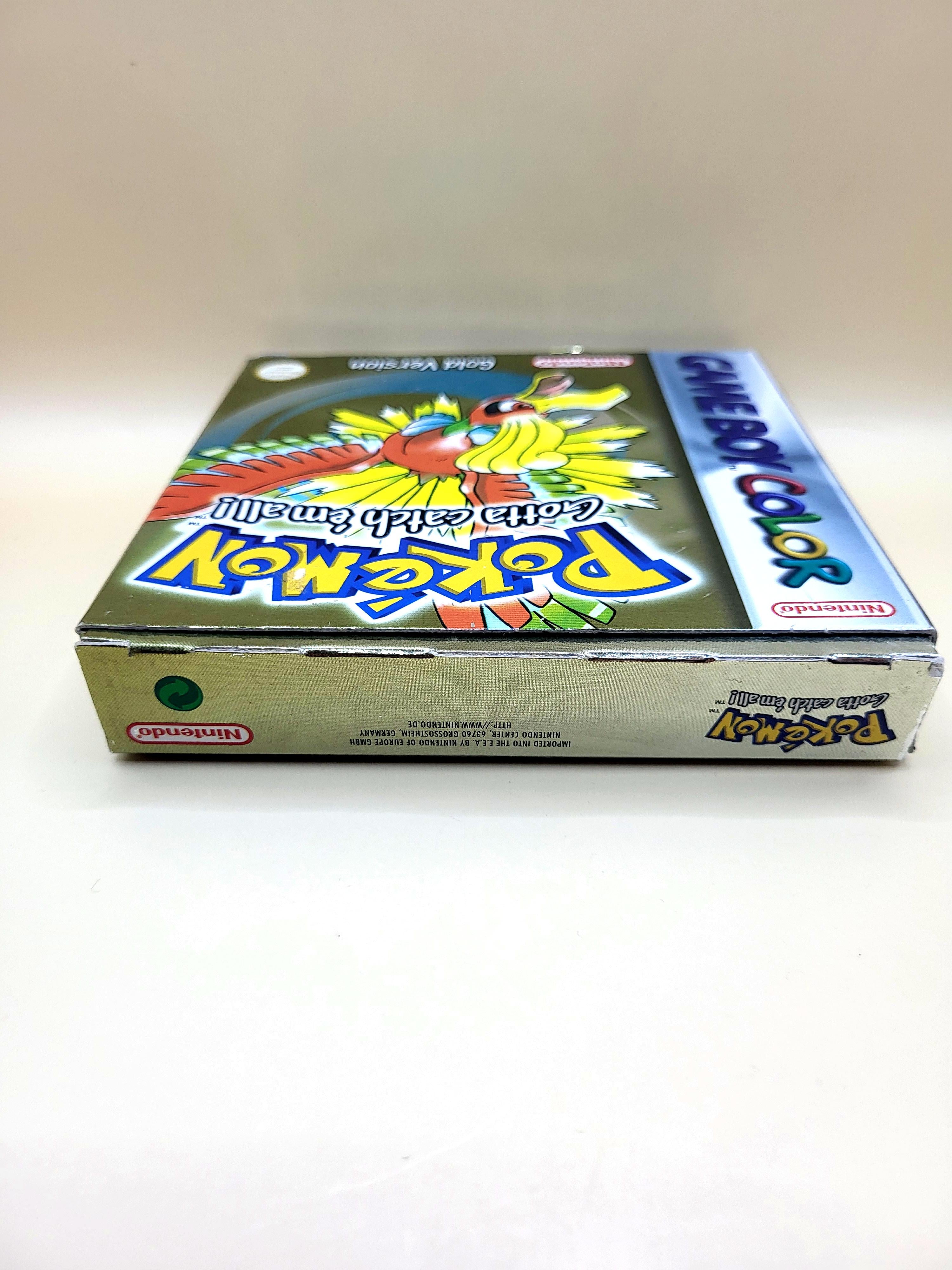 Pokemon Gold Box Only - Game Boy Color - GB