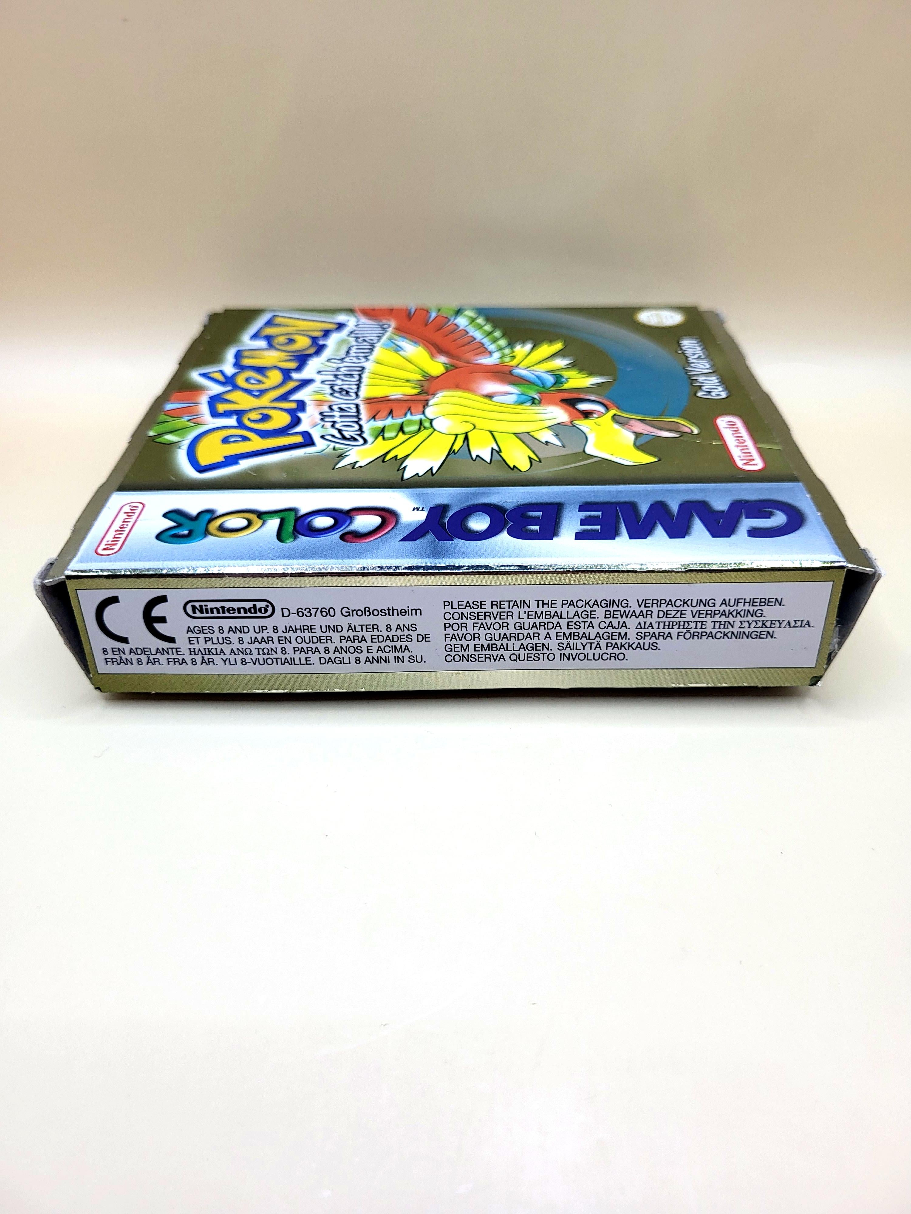 Pokemon Gold Box Only - Game Boy Color - GB