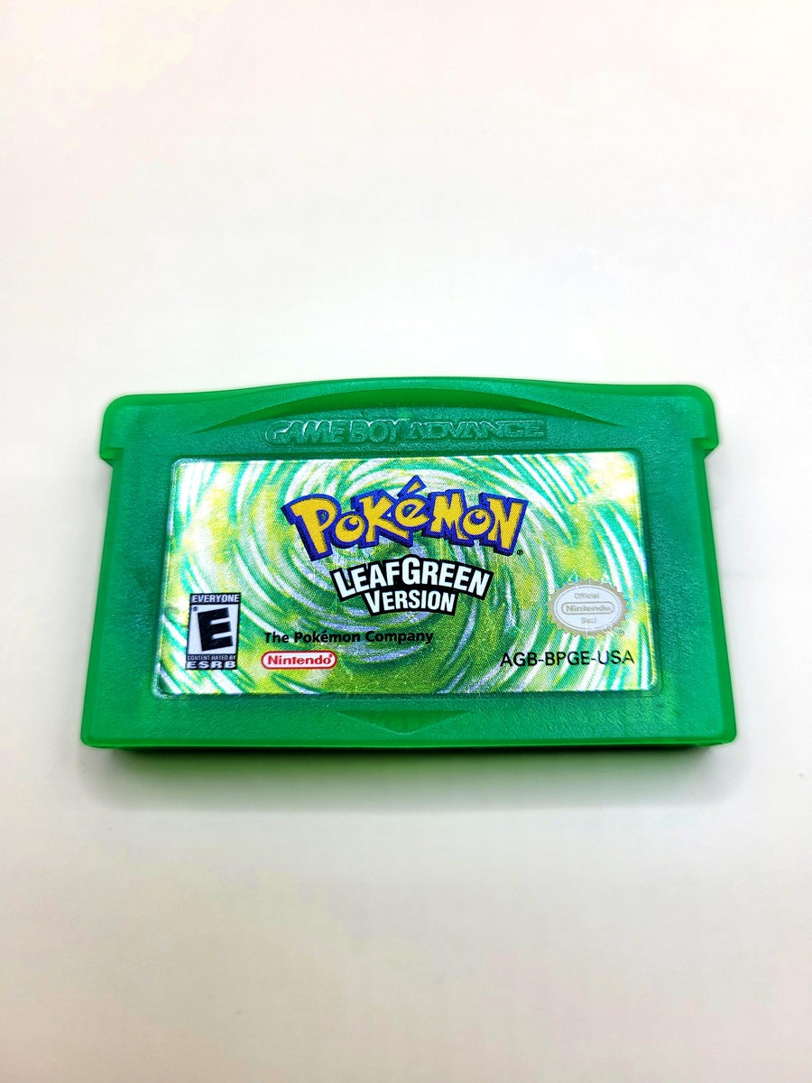 Pokemon LeafGreen - Game Boy Advance - GBA
