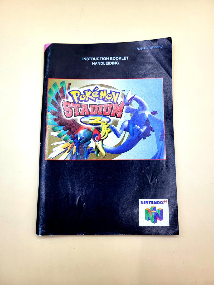 Pokemon Stadium 2 Handleiding - Nintendo 64 - N64