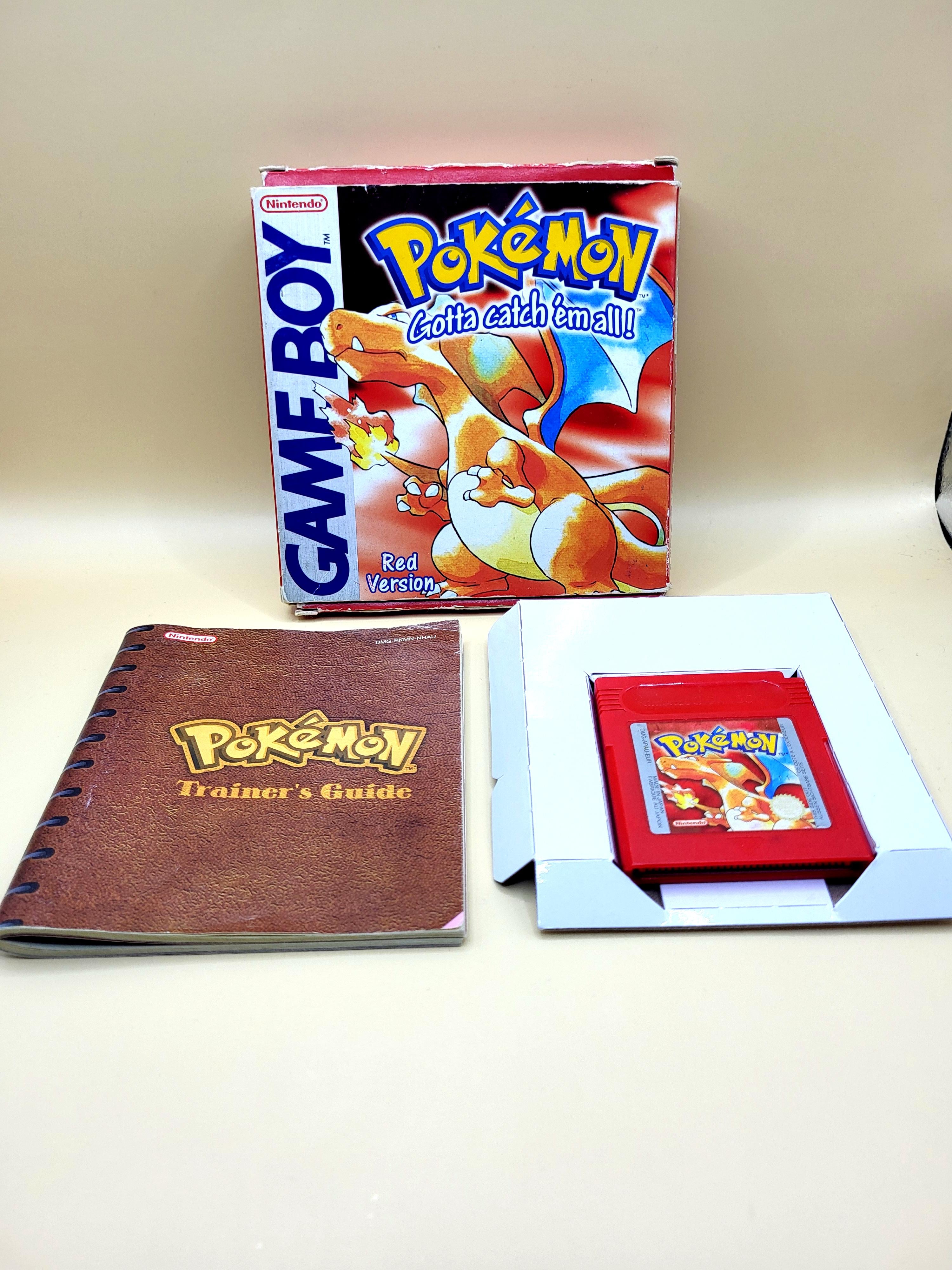 Pokemon Red Compleet in Doos - Nintendo Game Boy